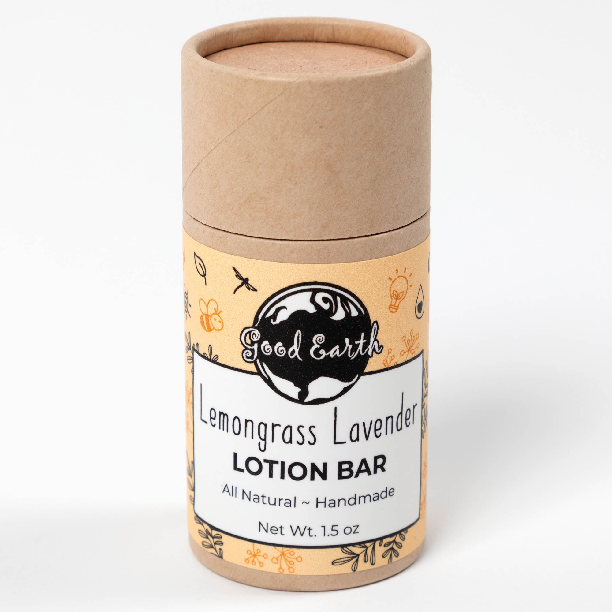 Good Earth Lotion Bar Ecotube - Lemongrass Lavender