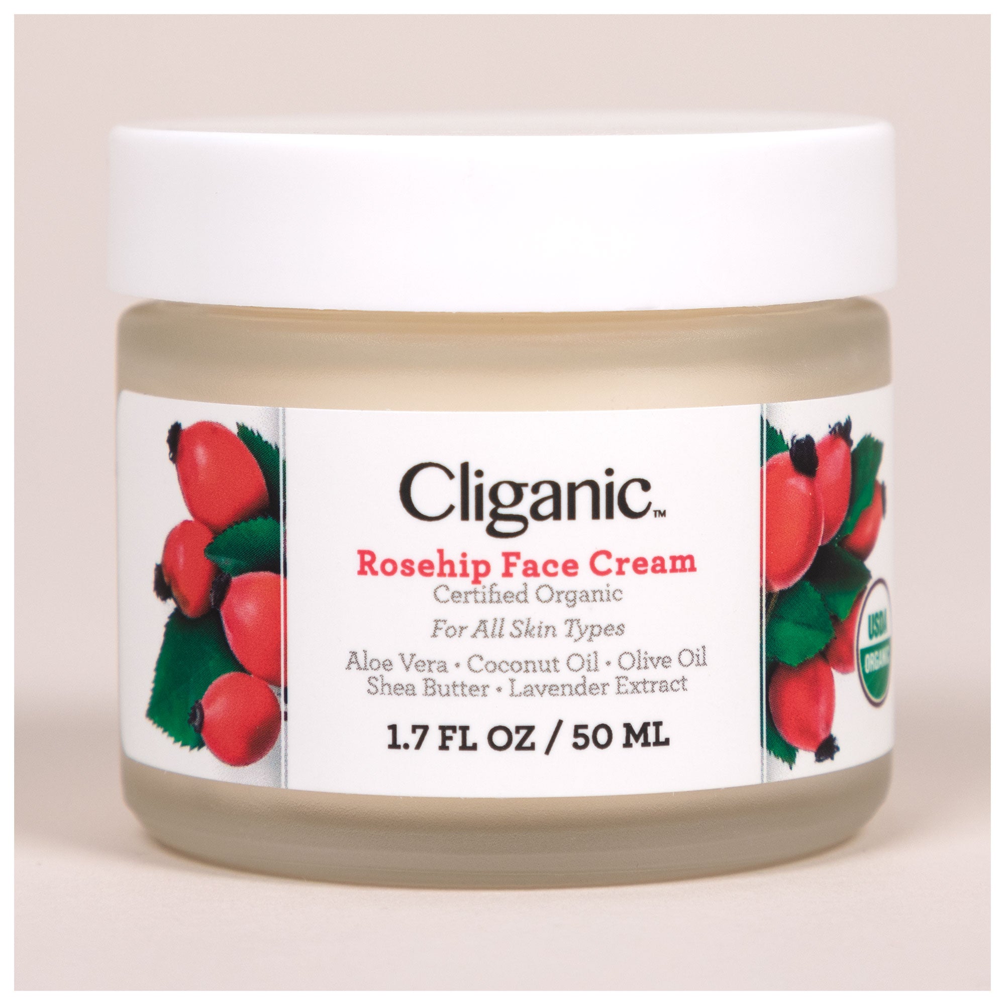 Cliganic™ Organic Rosehip Face Cream