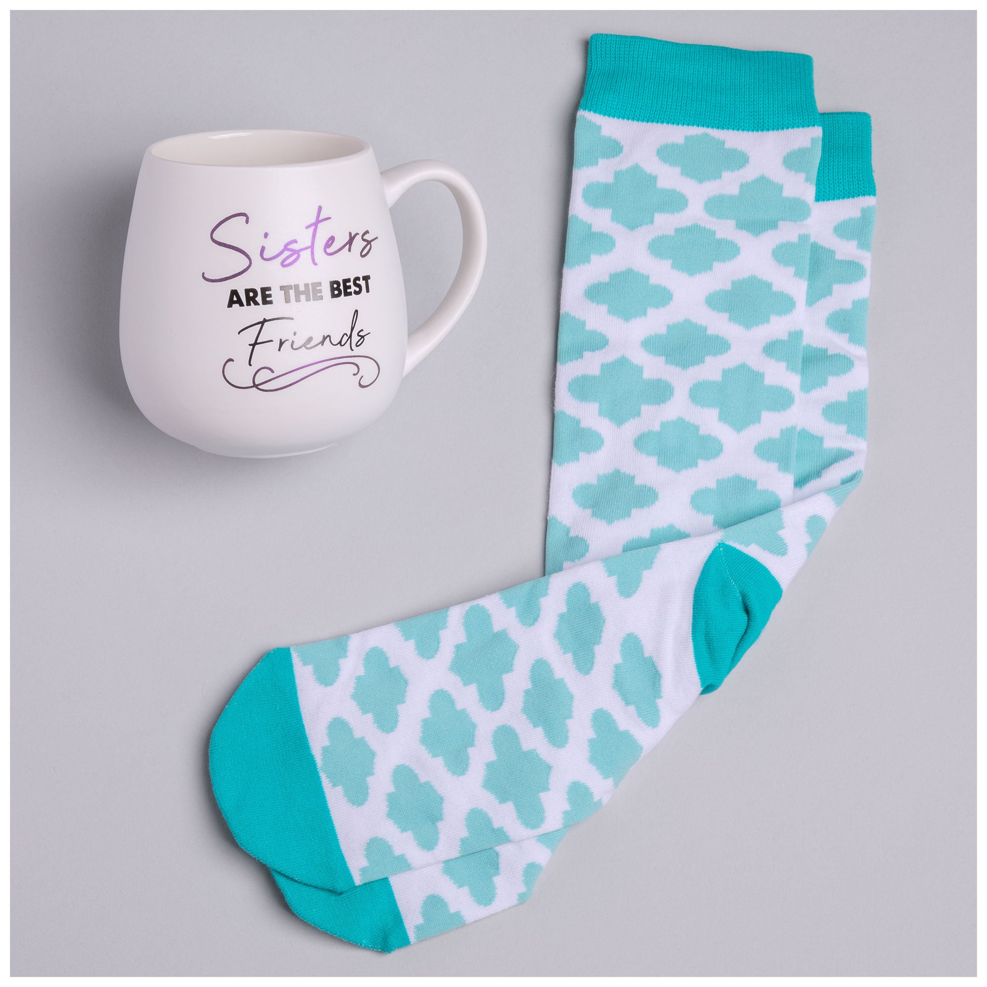 For The Perfect Person Mug & Sock Gift Set - Sister