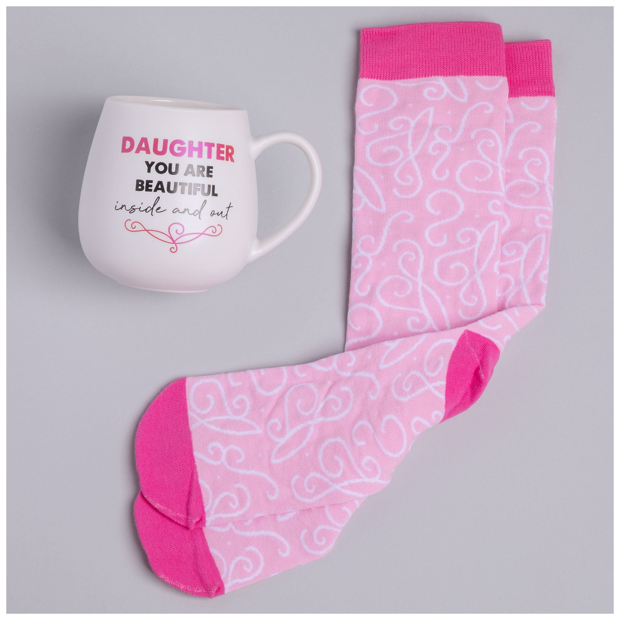 For The Perfect Person Mug & Sock Gift Set - Daughter