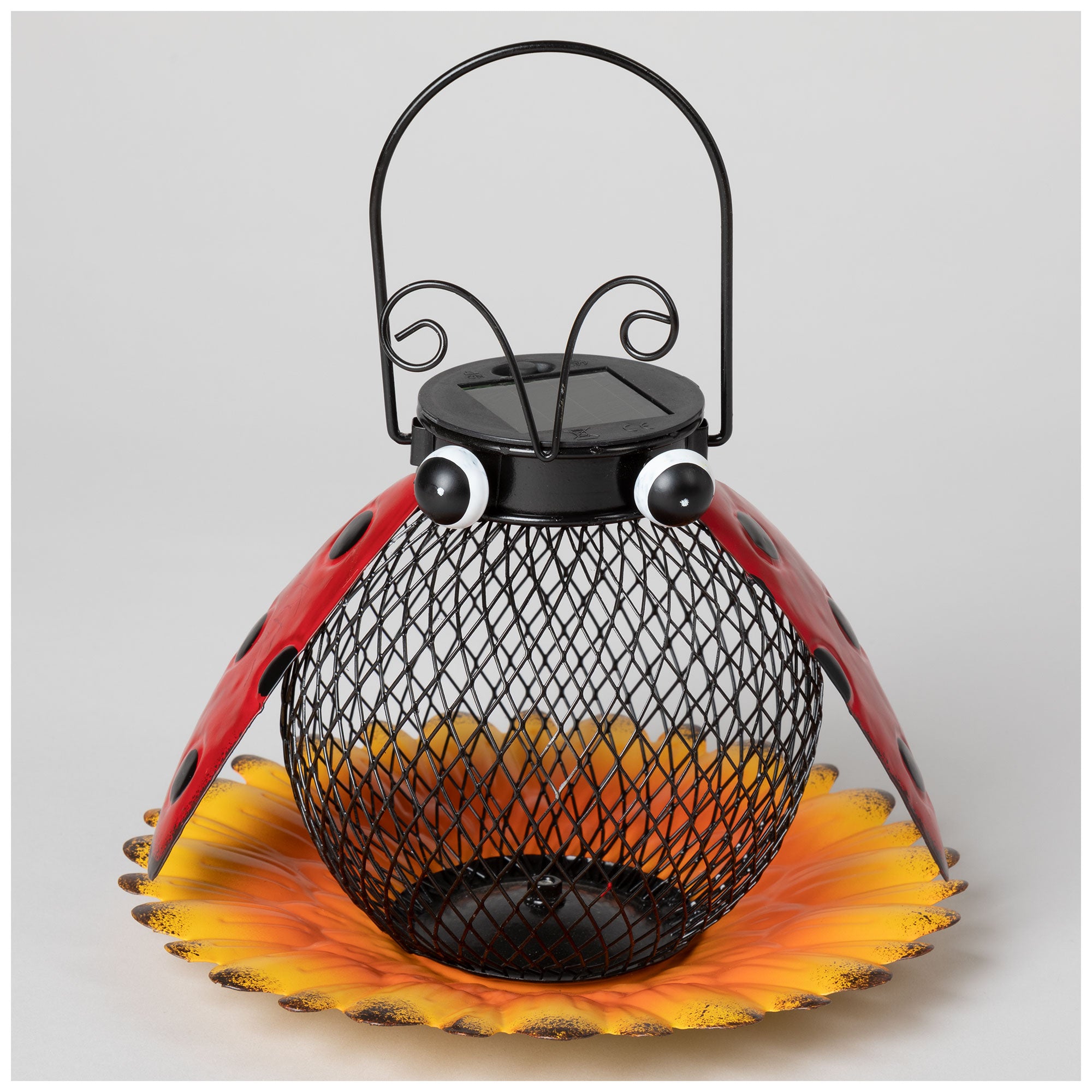 Cute As A Bug & Flower Hanging Bird Feeder - Lady Bug