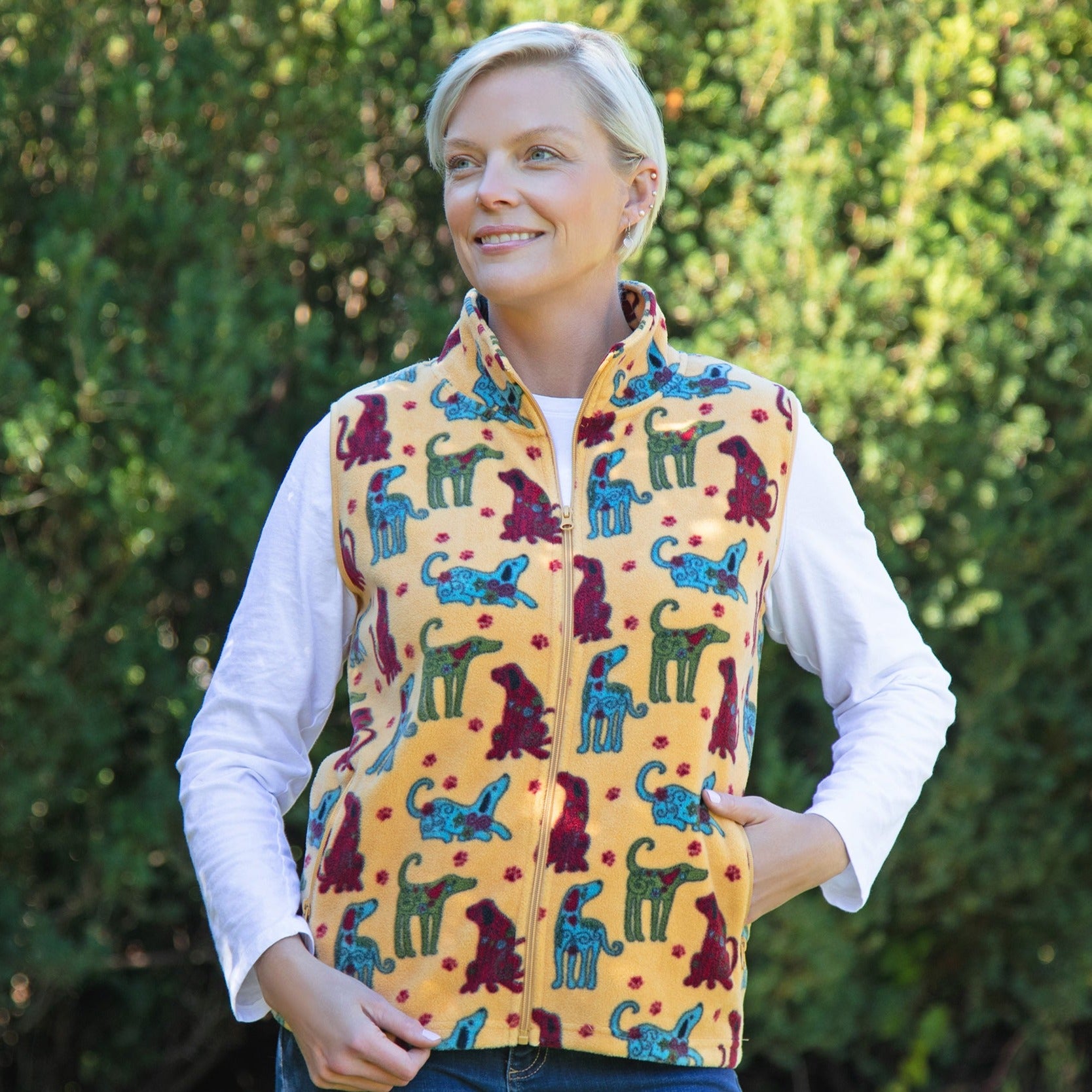 Festival Pets Fleece Vest - Dog - 1X