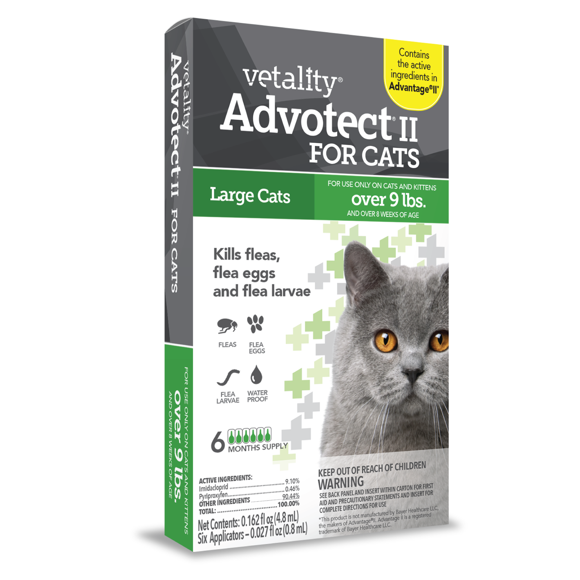 Vetality™ Avantect II For Cats - 5 - 9 Lbs