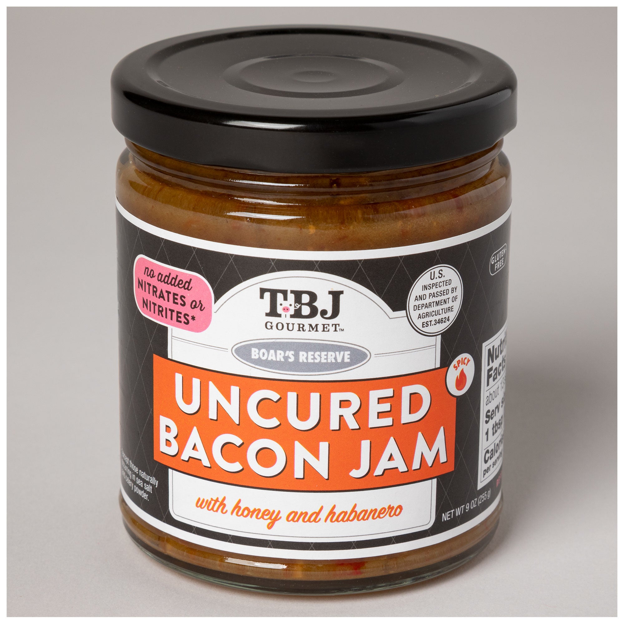 TBJ Gourmet™ Honey Habanero Uncured Bacon Jam