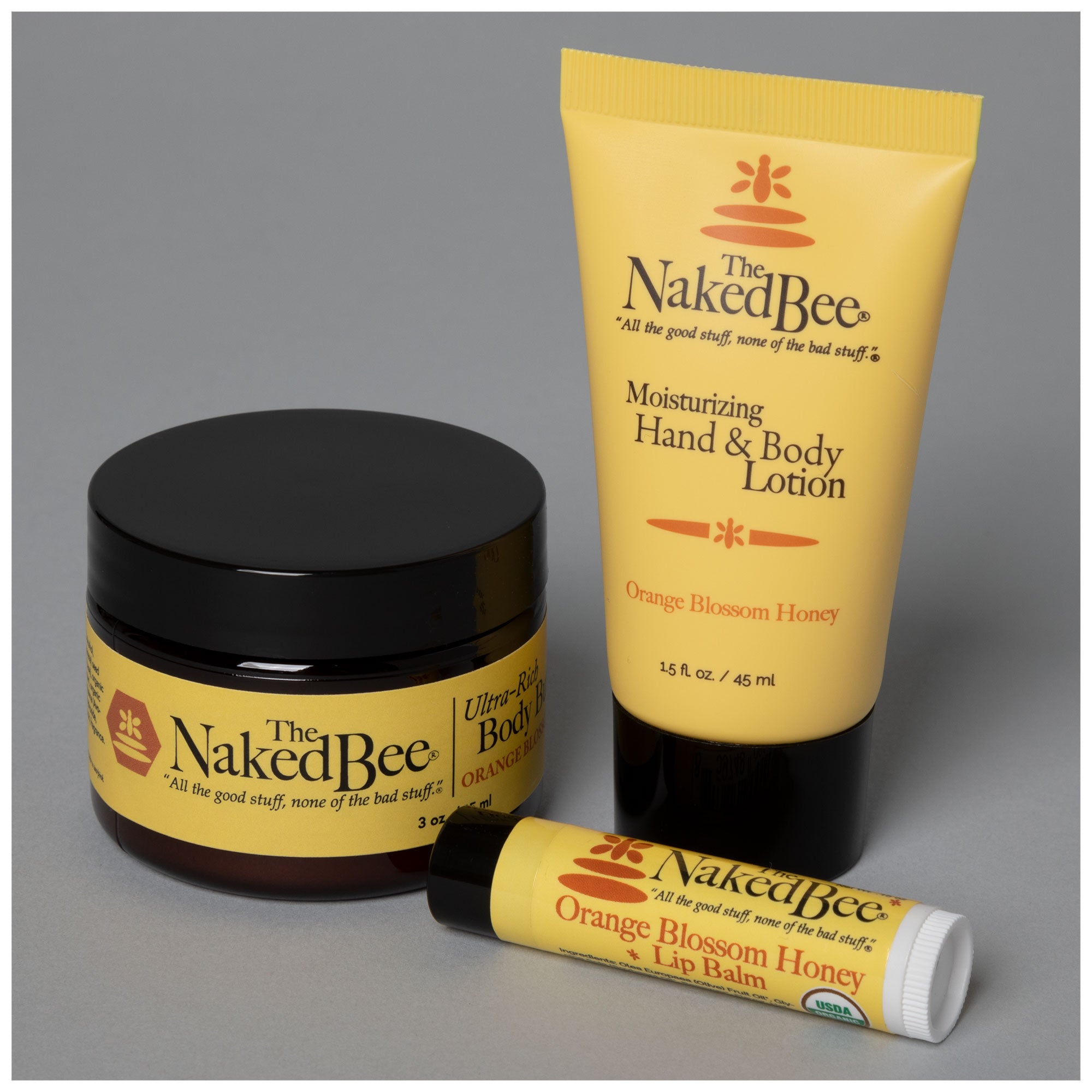 The Naked Bee® Honey Gift Collection - Orange Blossom & Honey