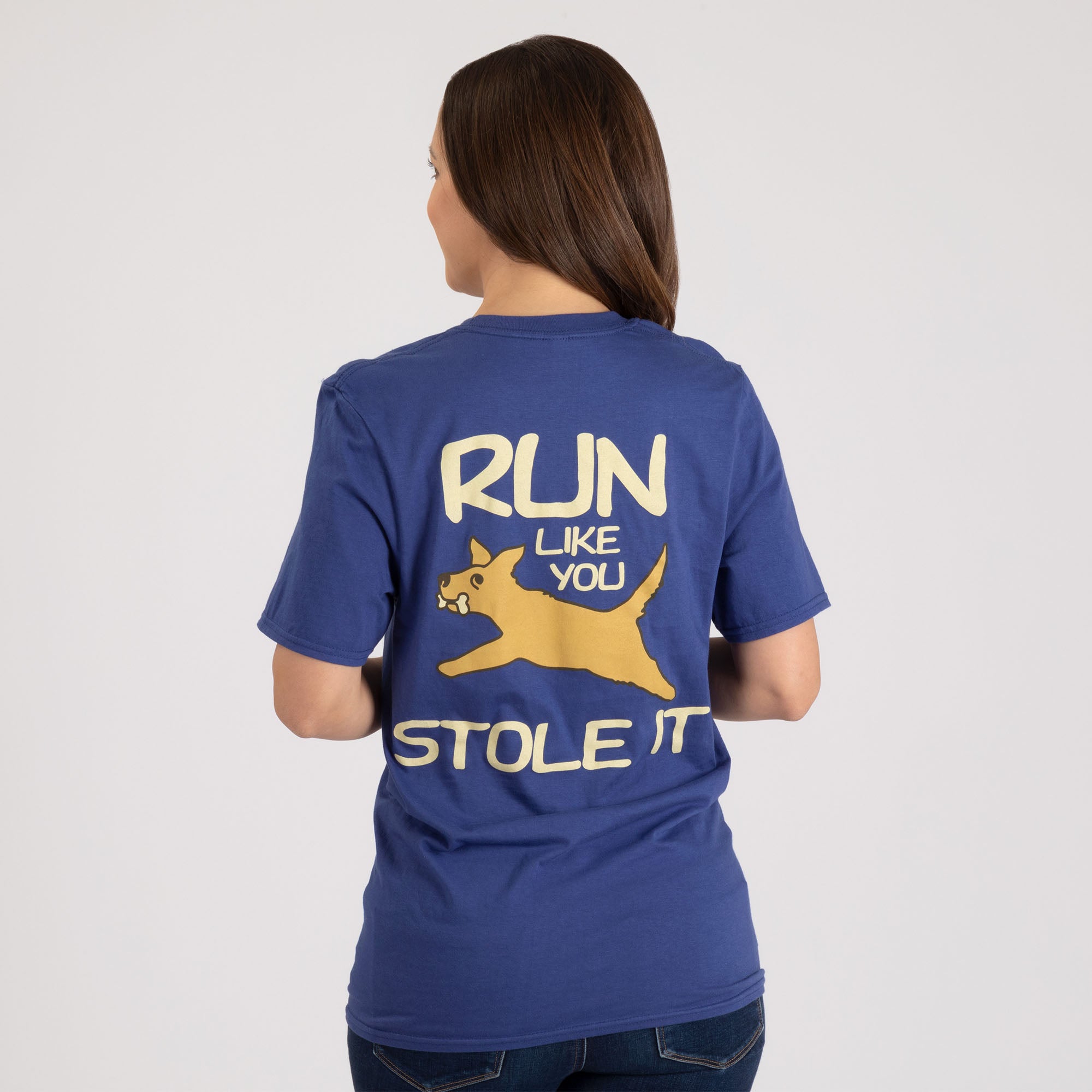 Run Like You Stole It Short Sleeve T-Shirt - L
