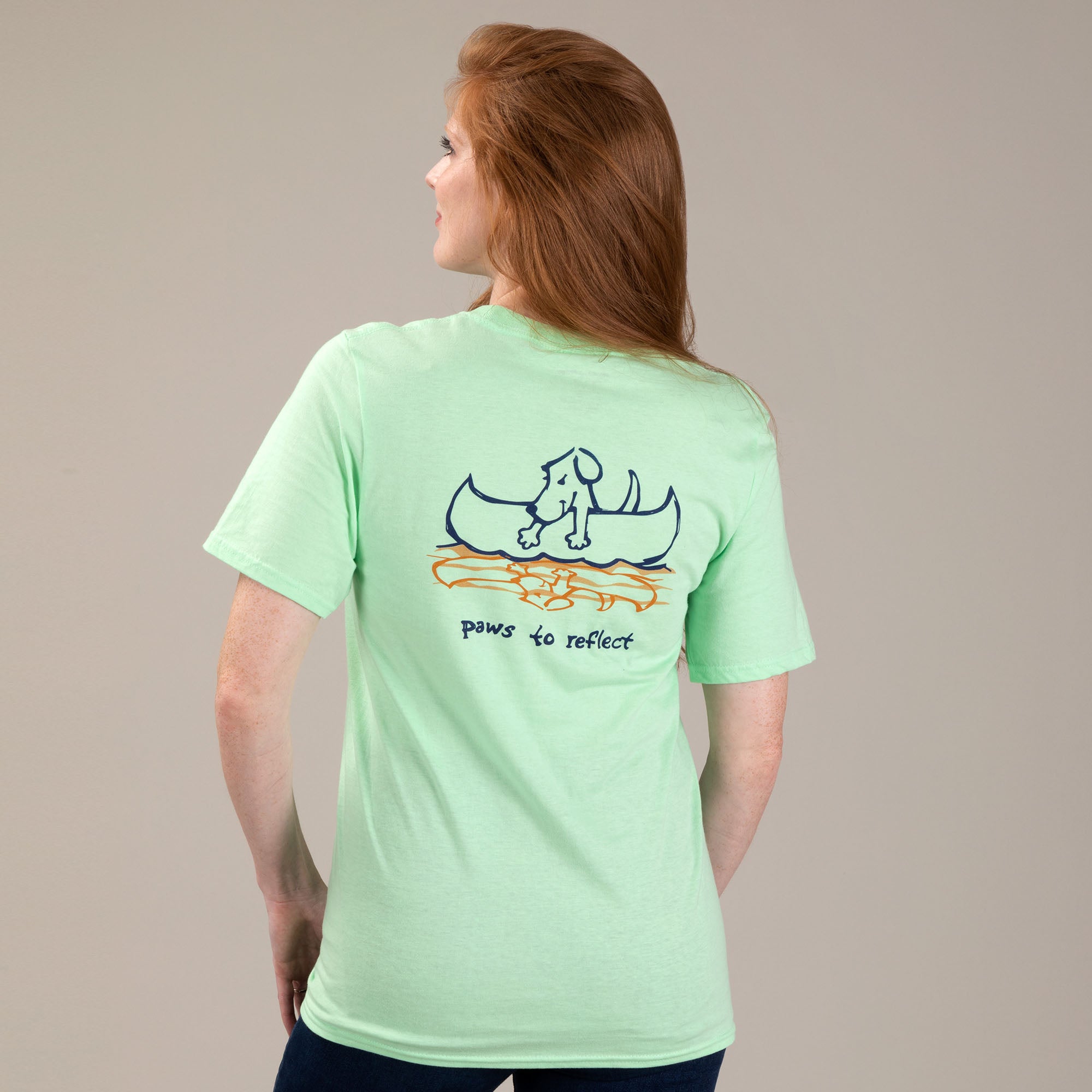 Peace Dogs Paws To Reflect T-Shirt - XL