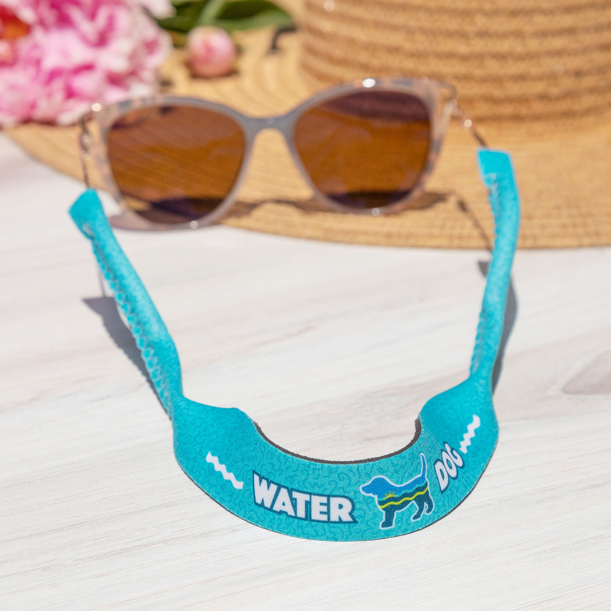 Dog Speak Sunglasses Holder - Water Dog