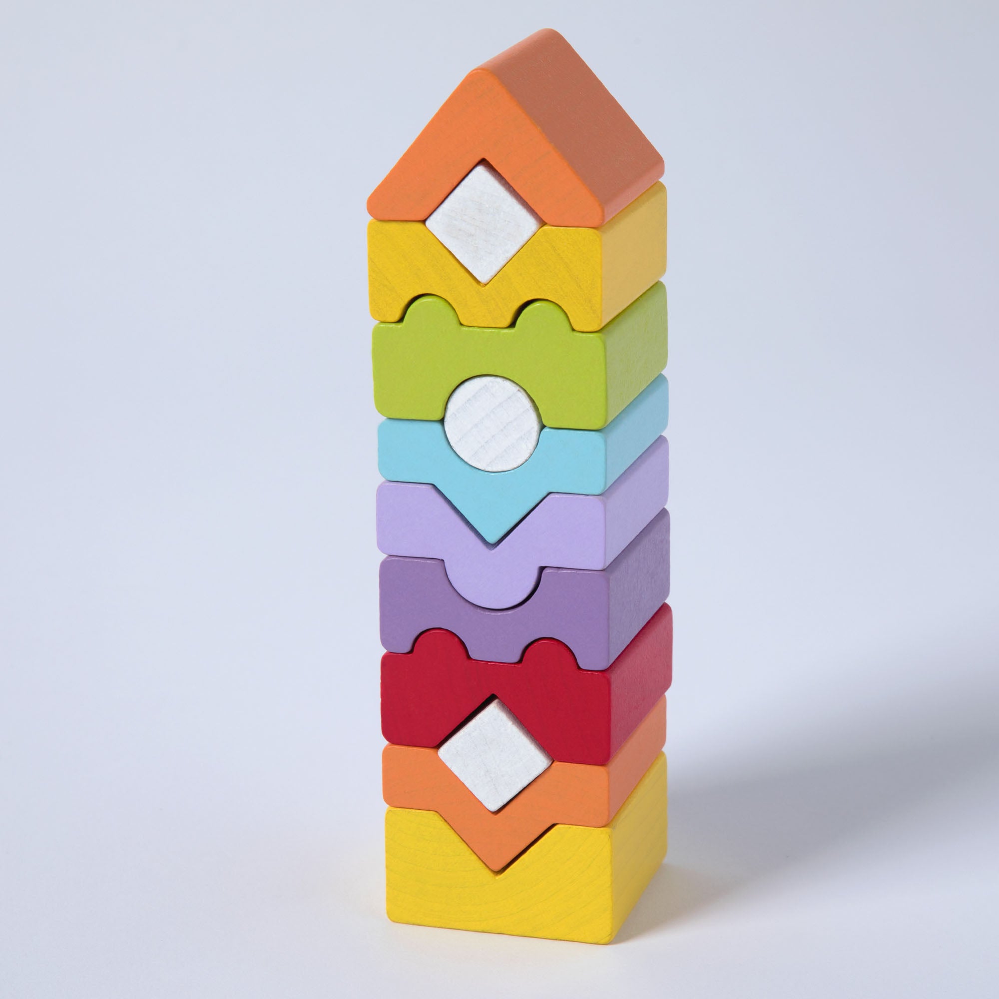 Made In Ukraine Wooden Tower Stacking Puzzle - Give 1