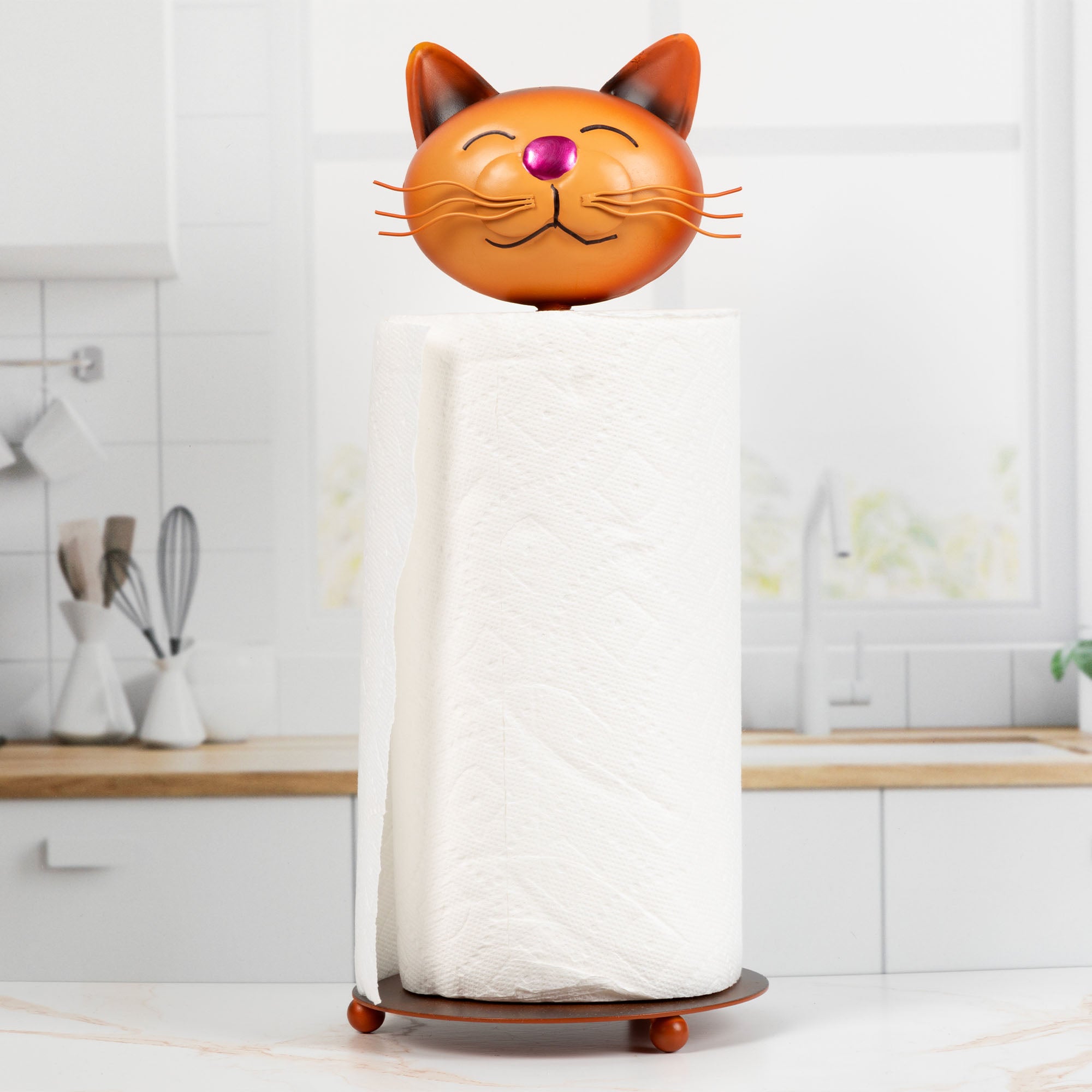 Sweetest Pet Face Paper Towel Holder - Cat