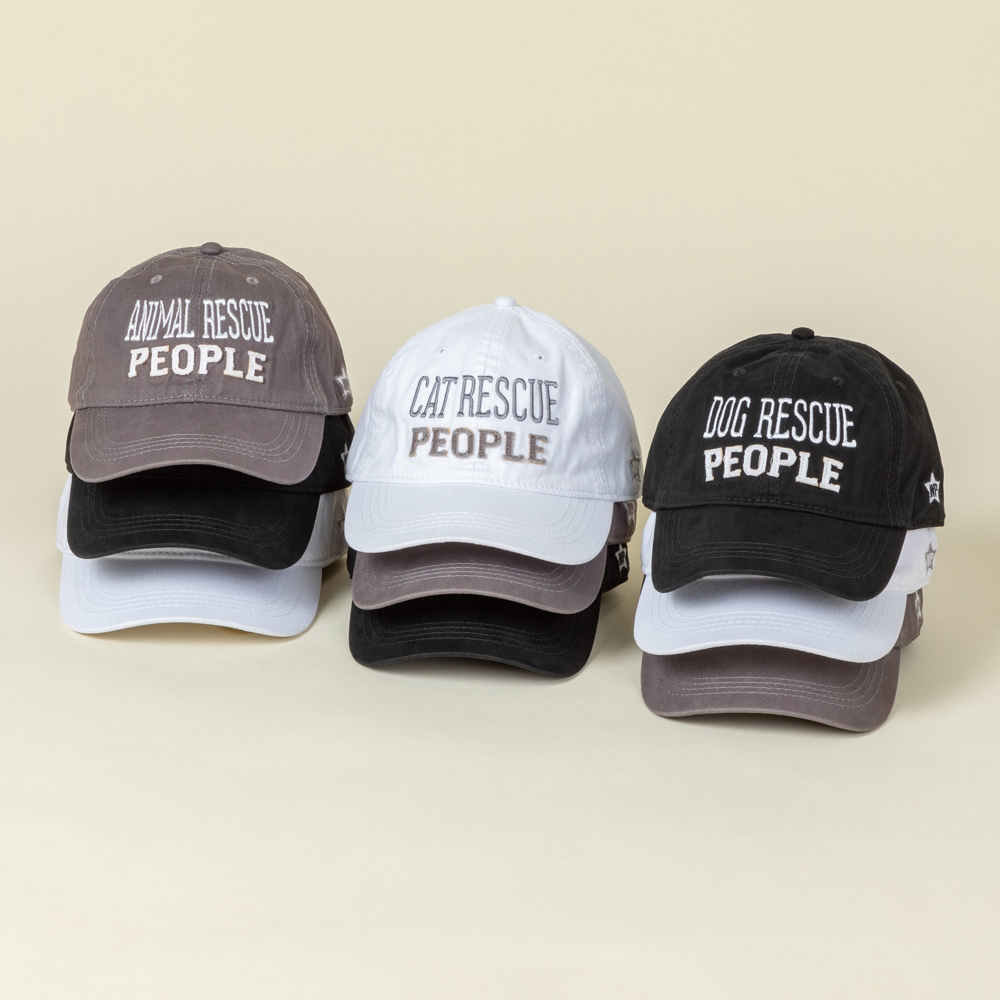 Animal Rescue People Baseball Hat - Gray - Cat