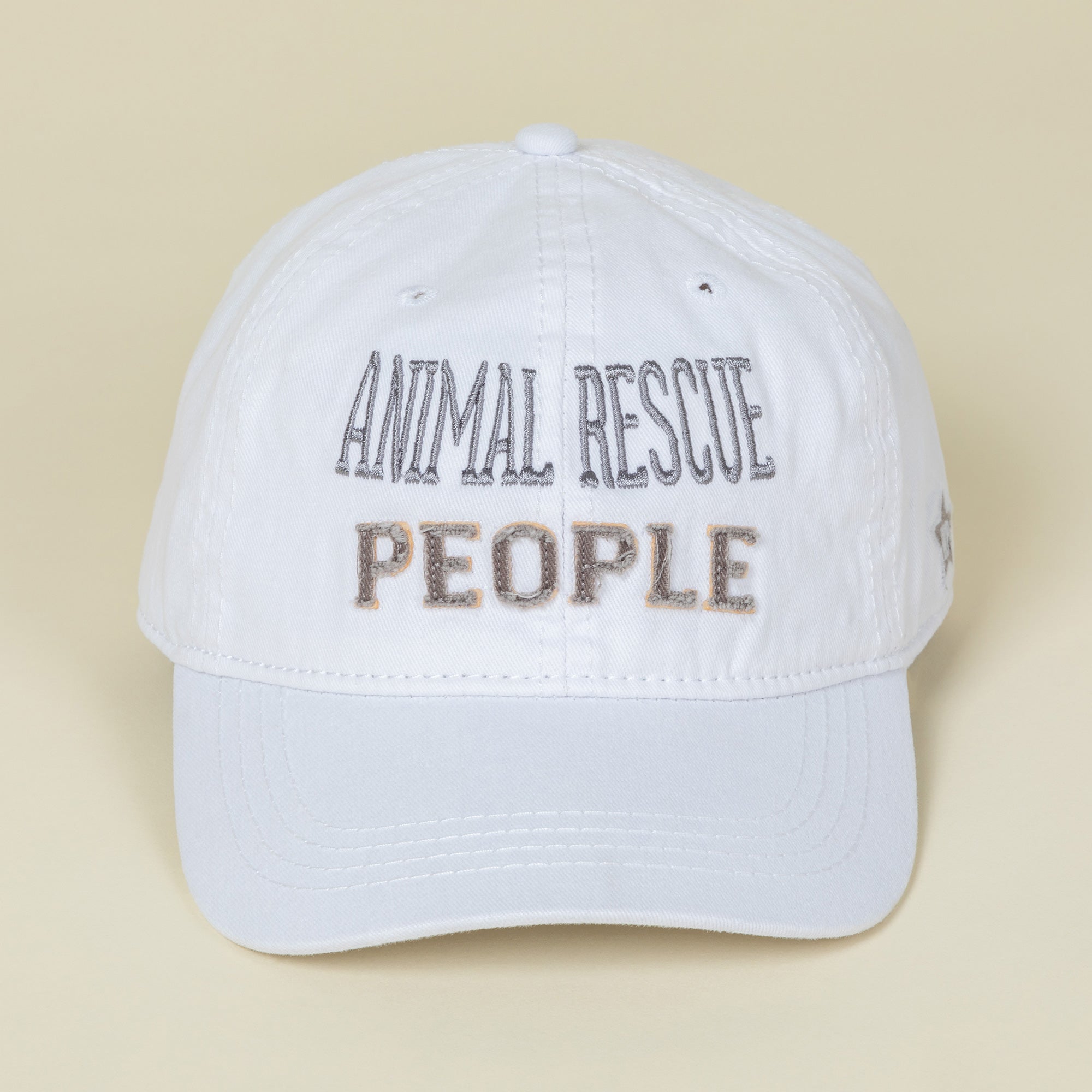 Animal Rescue People Baseball Hat - White - Animal