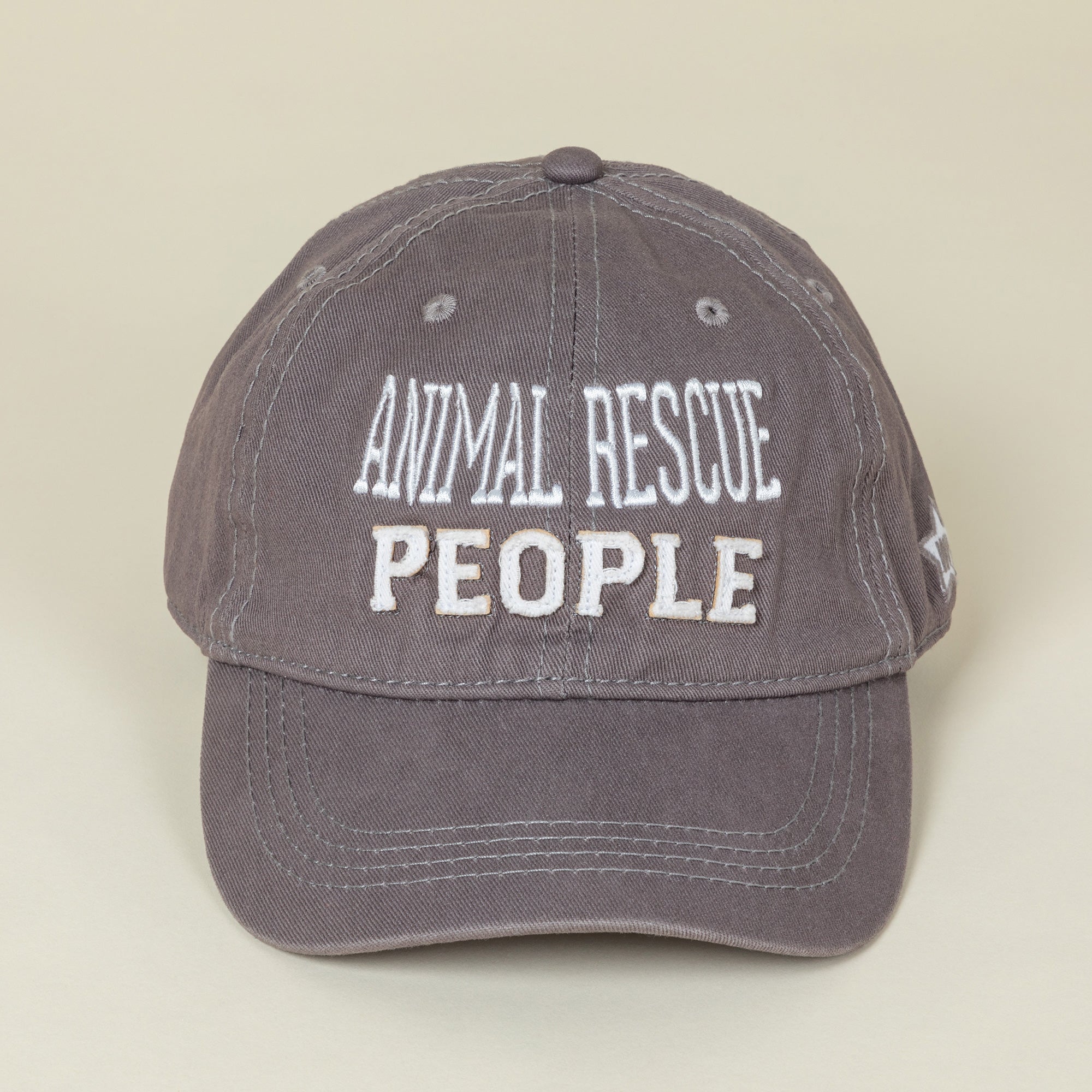Animal Rescue People Baseball Hat - Gray - Animal