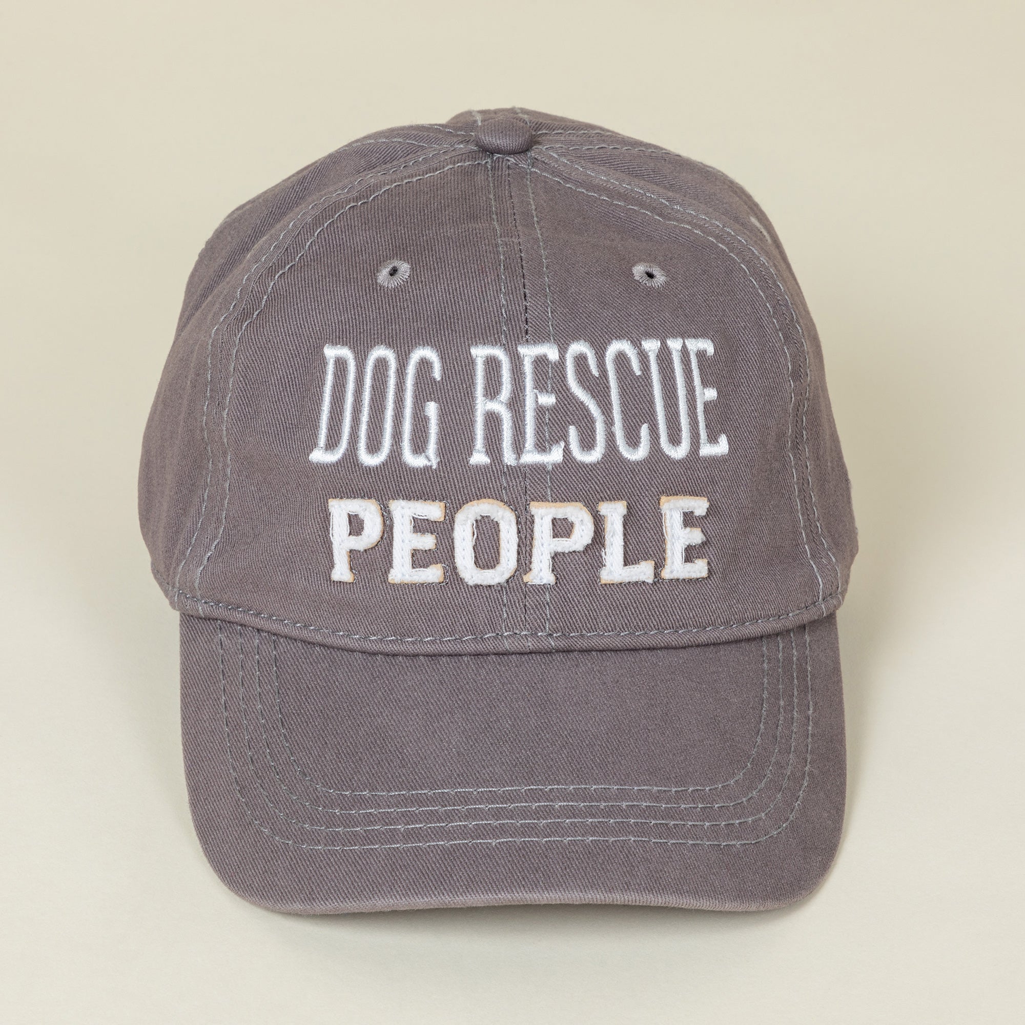 Animal Rescue People Baseball Hat - Gray - Dog