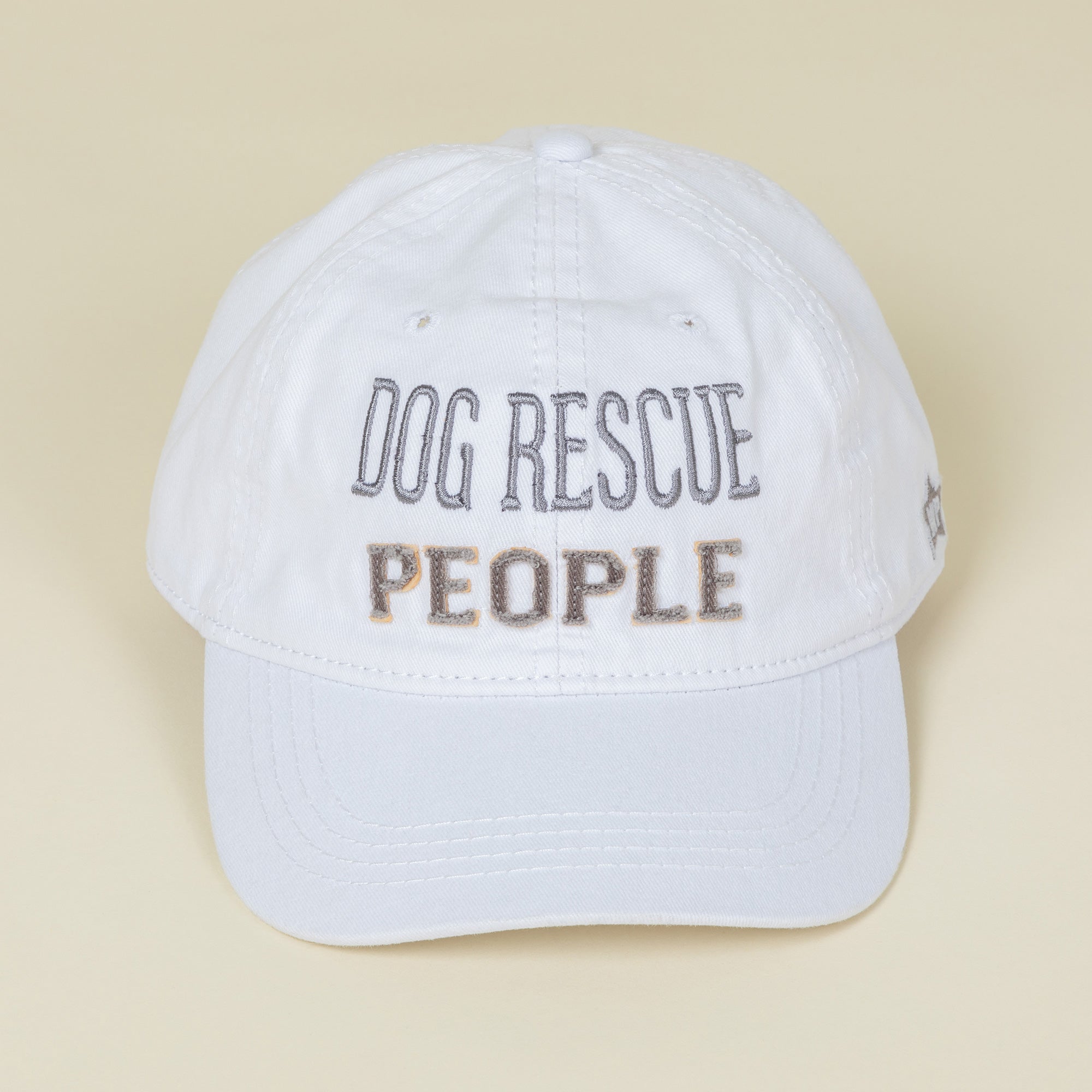 Animal Rescue People Baseball Hat - White - Dog