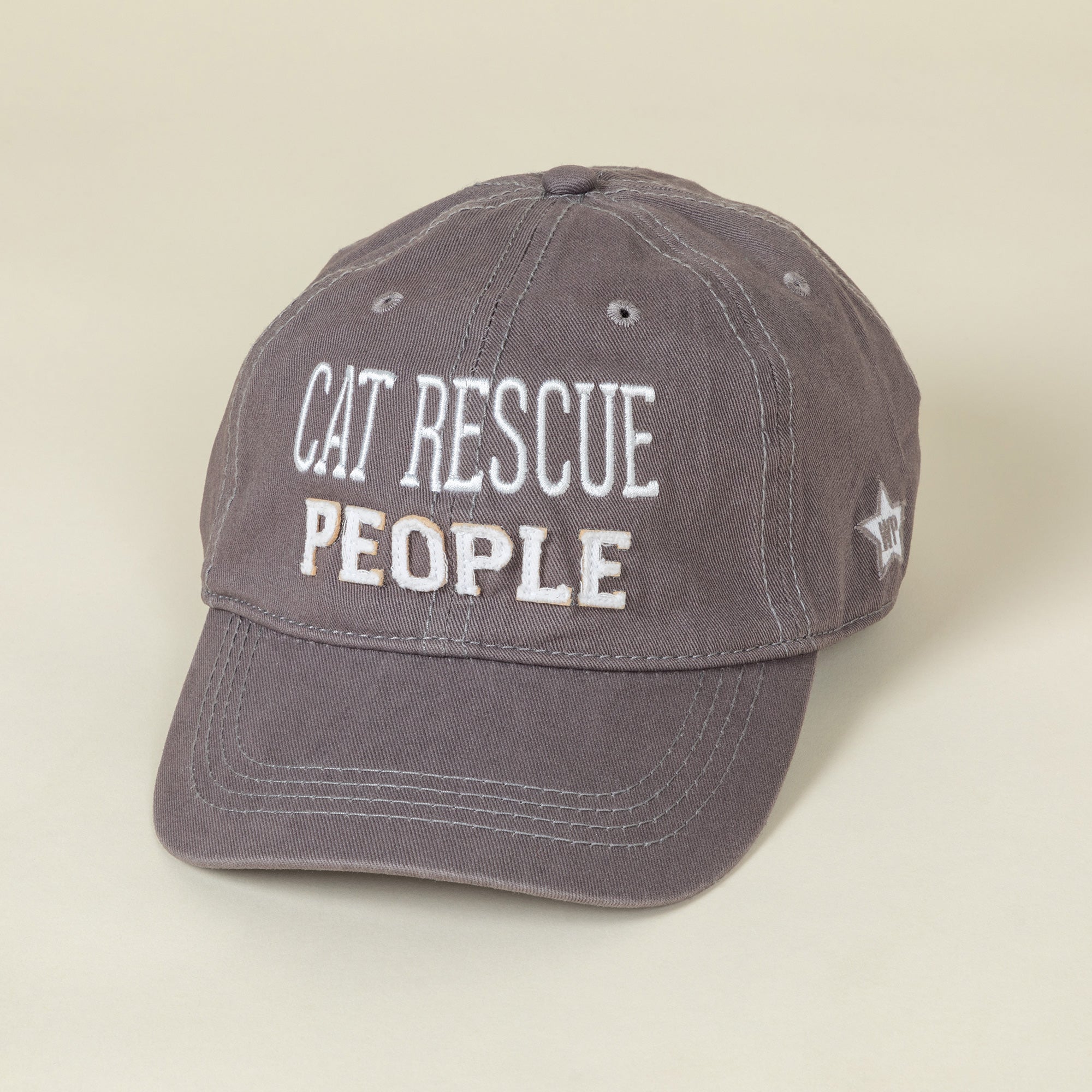 Animal Rescue People Baseball Hat - Gray - Cat