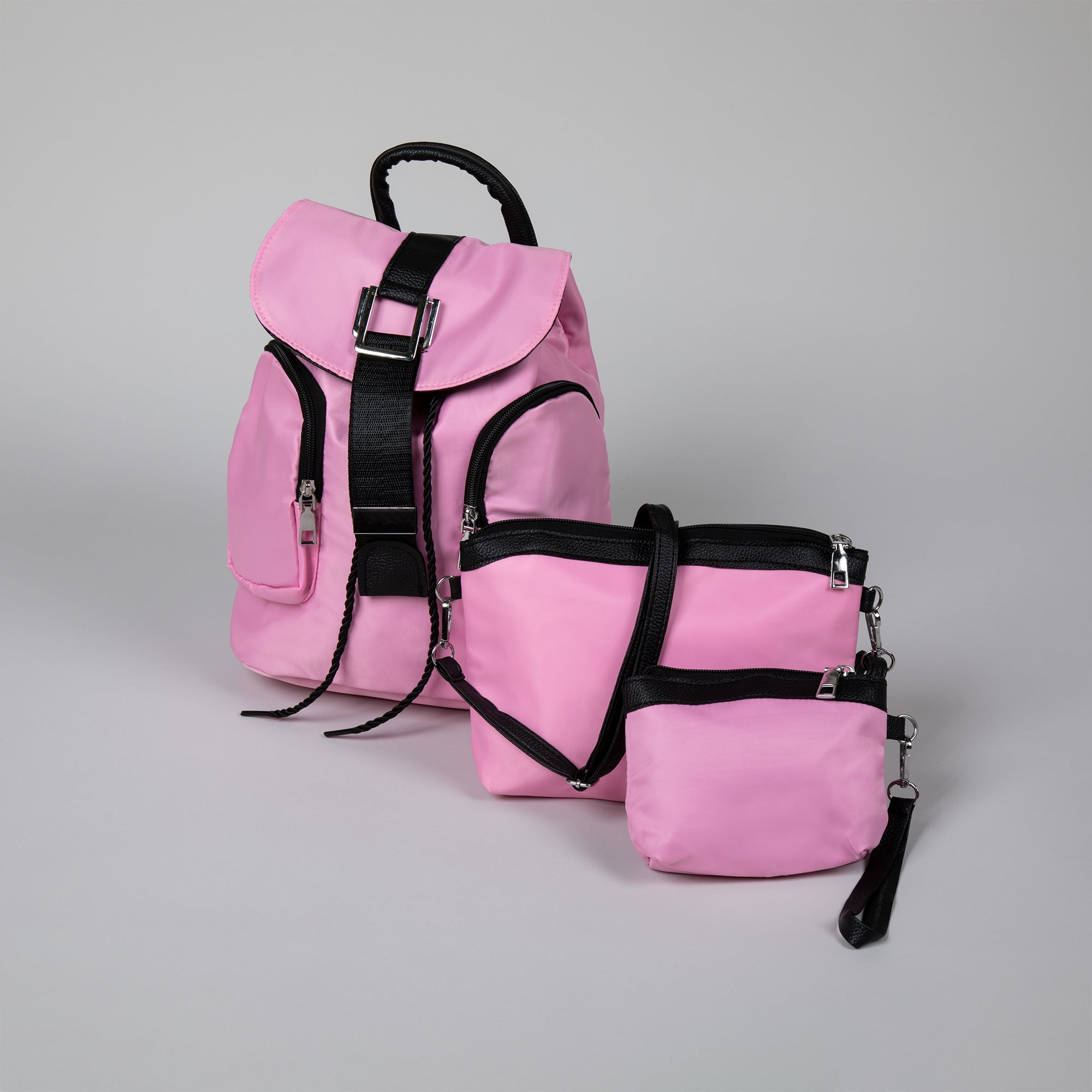 Ryan Marie™ Aria 3-Piece Fashion Bag Set - Rose