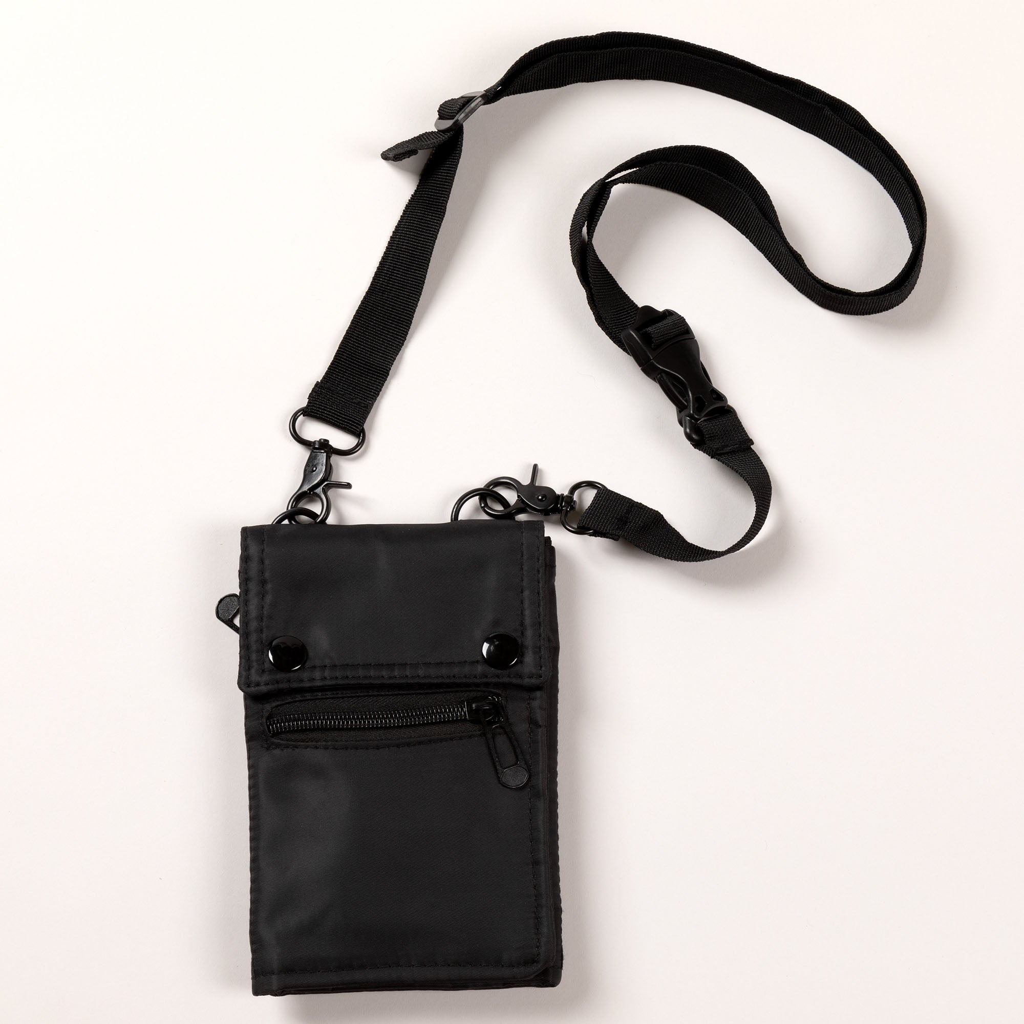 Ryan Marie™ Emma Crossbody Wallet - Black