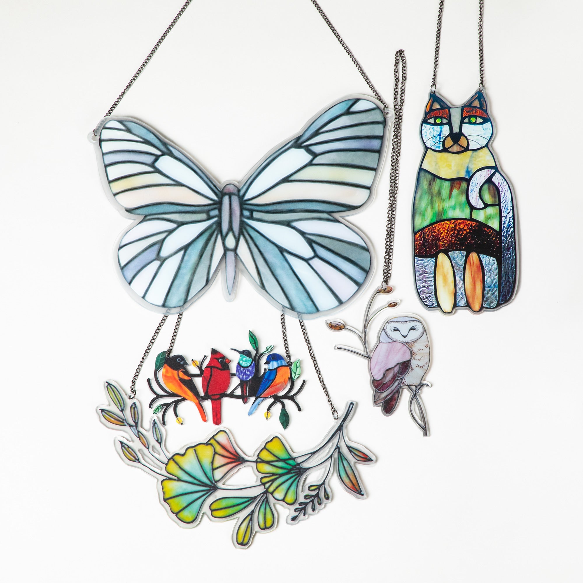 Beauty In Nature Indoor Sun Catcher - Owl