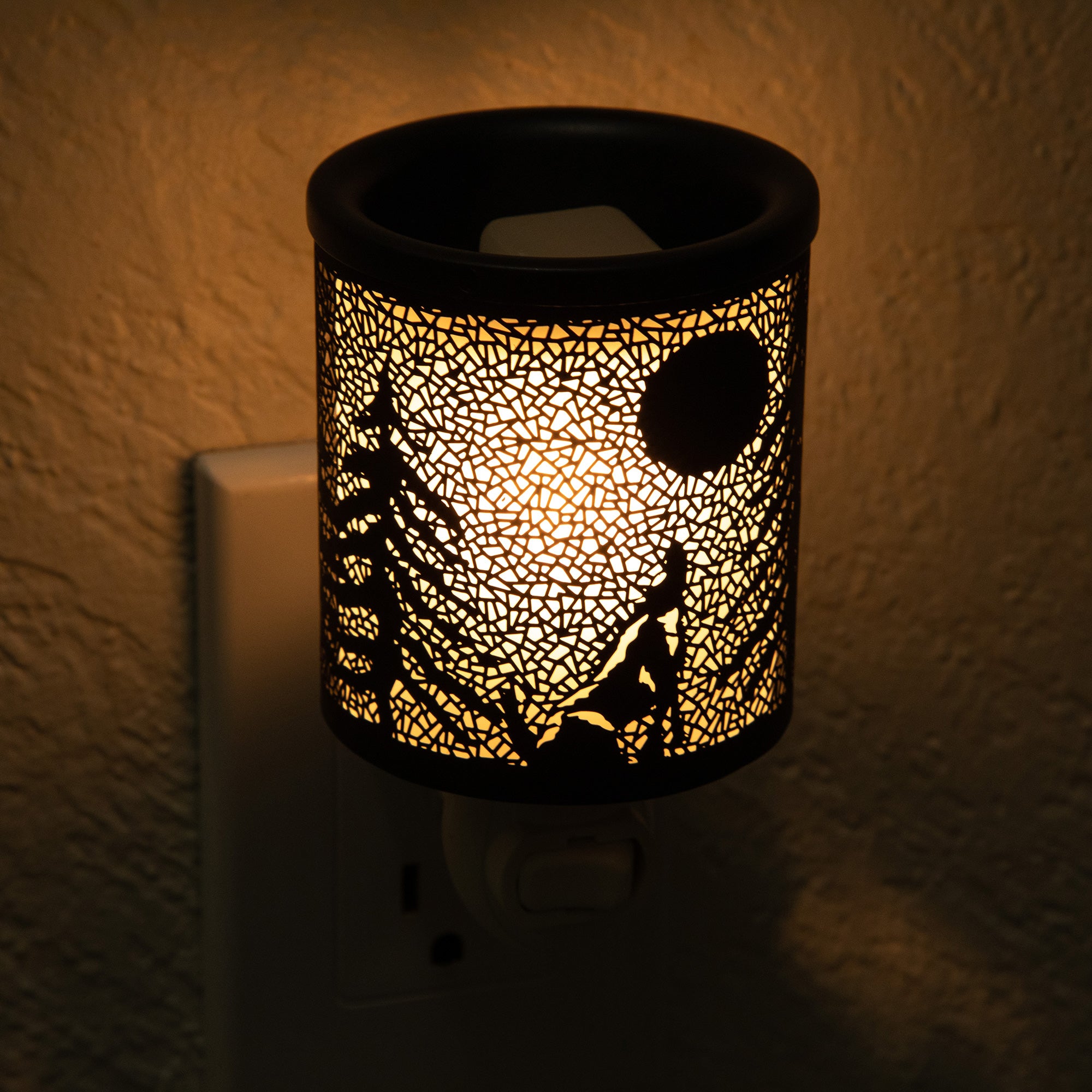 Animal Silhouettes Nightlight & Diffuser - Wolf