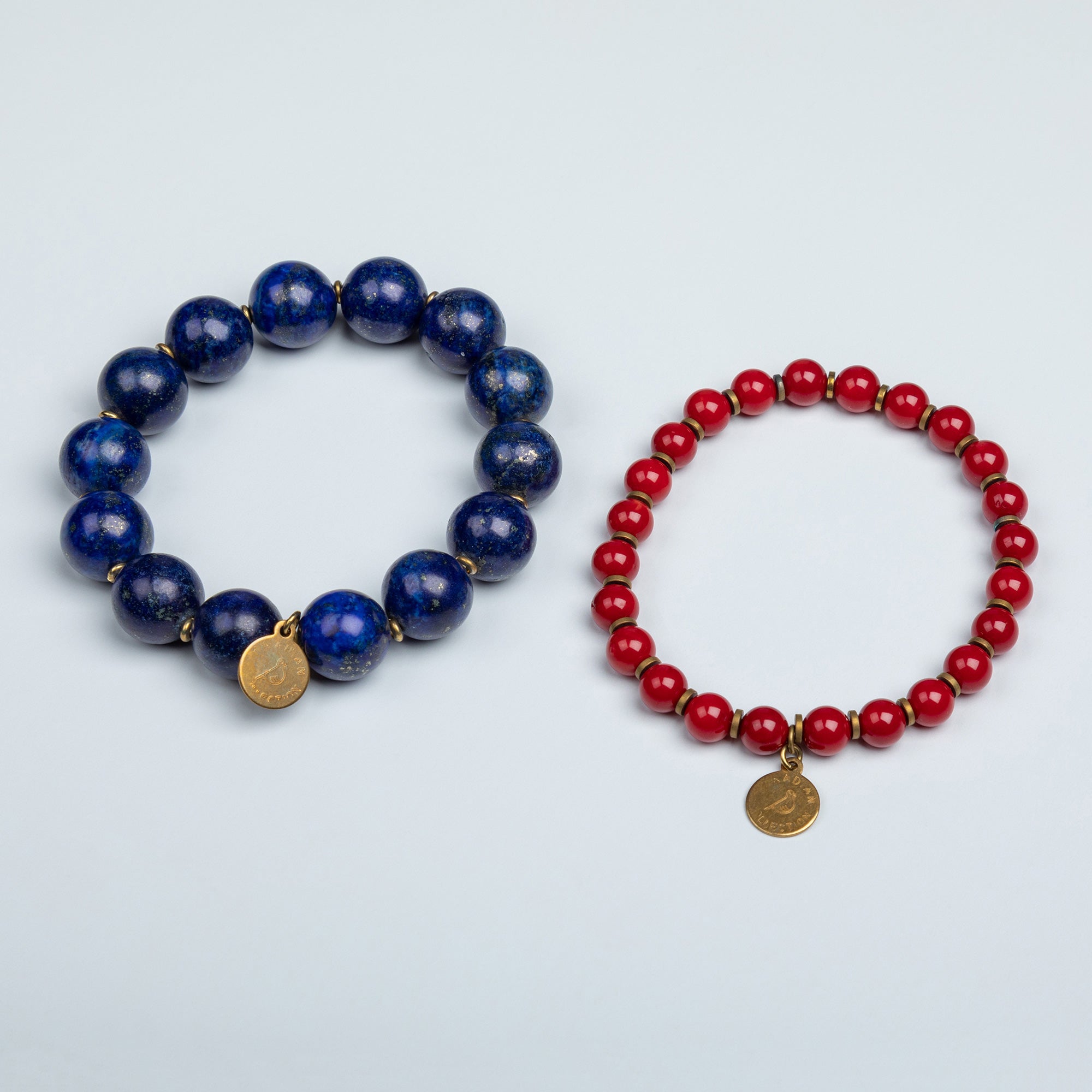 Iraqi Chunky Beads Bracelet - Navy
