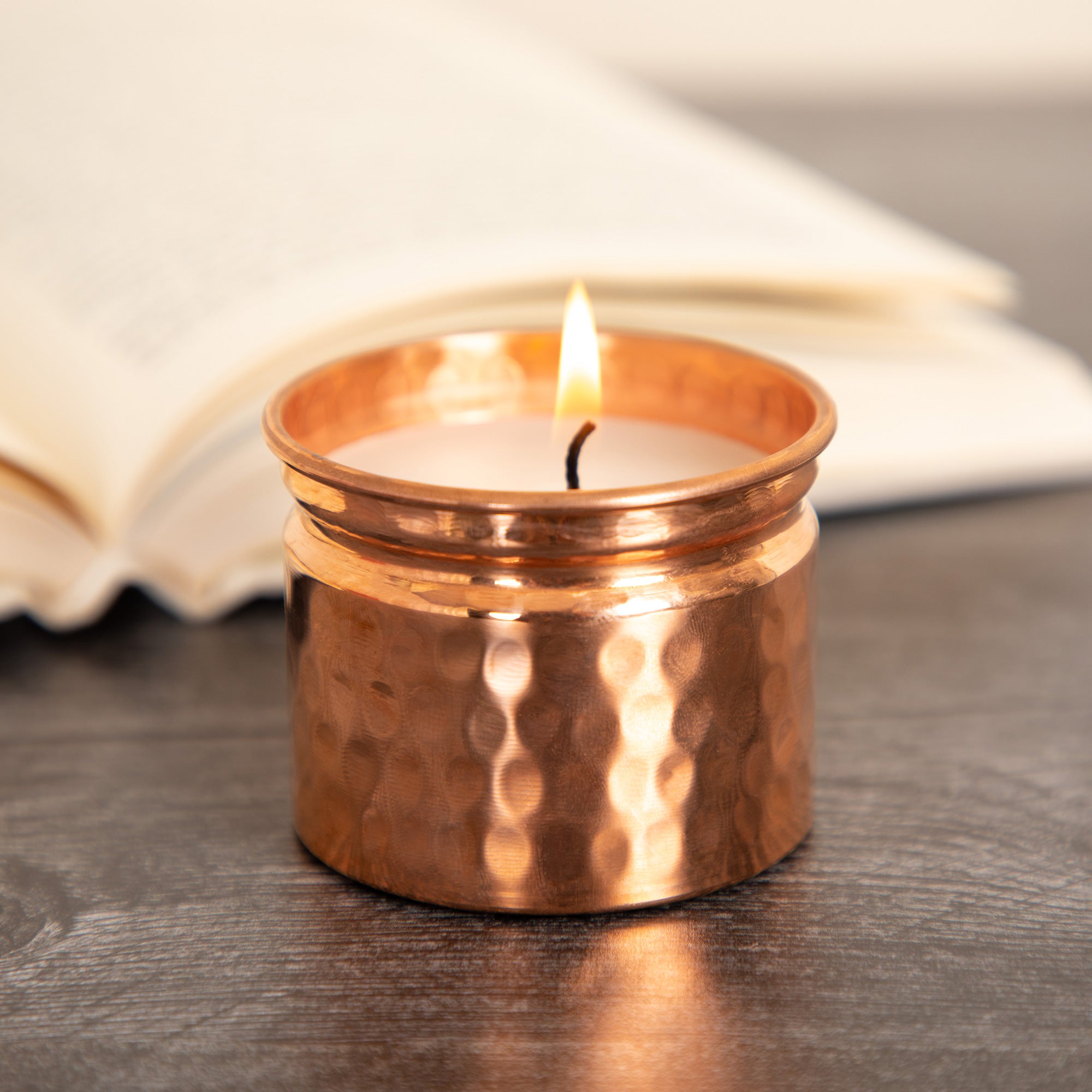 Copper Artisan Hand-Poured Candle - S