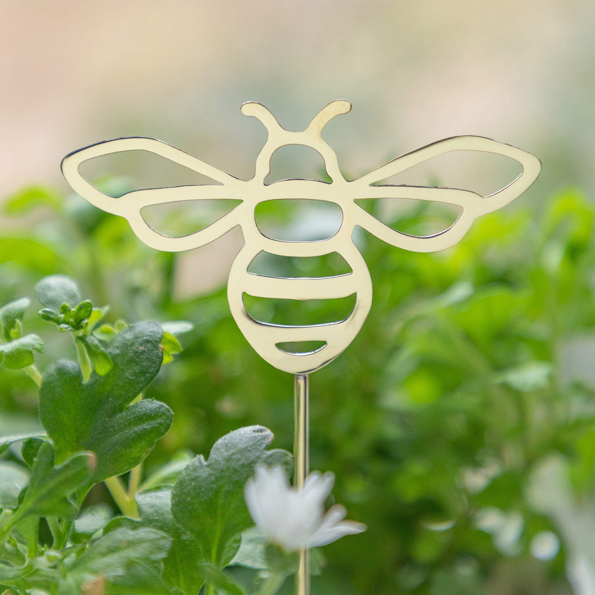 Fluttering Friends Garden Stake - Bee