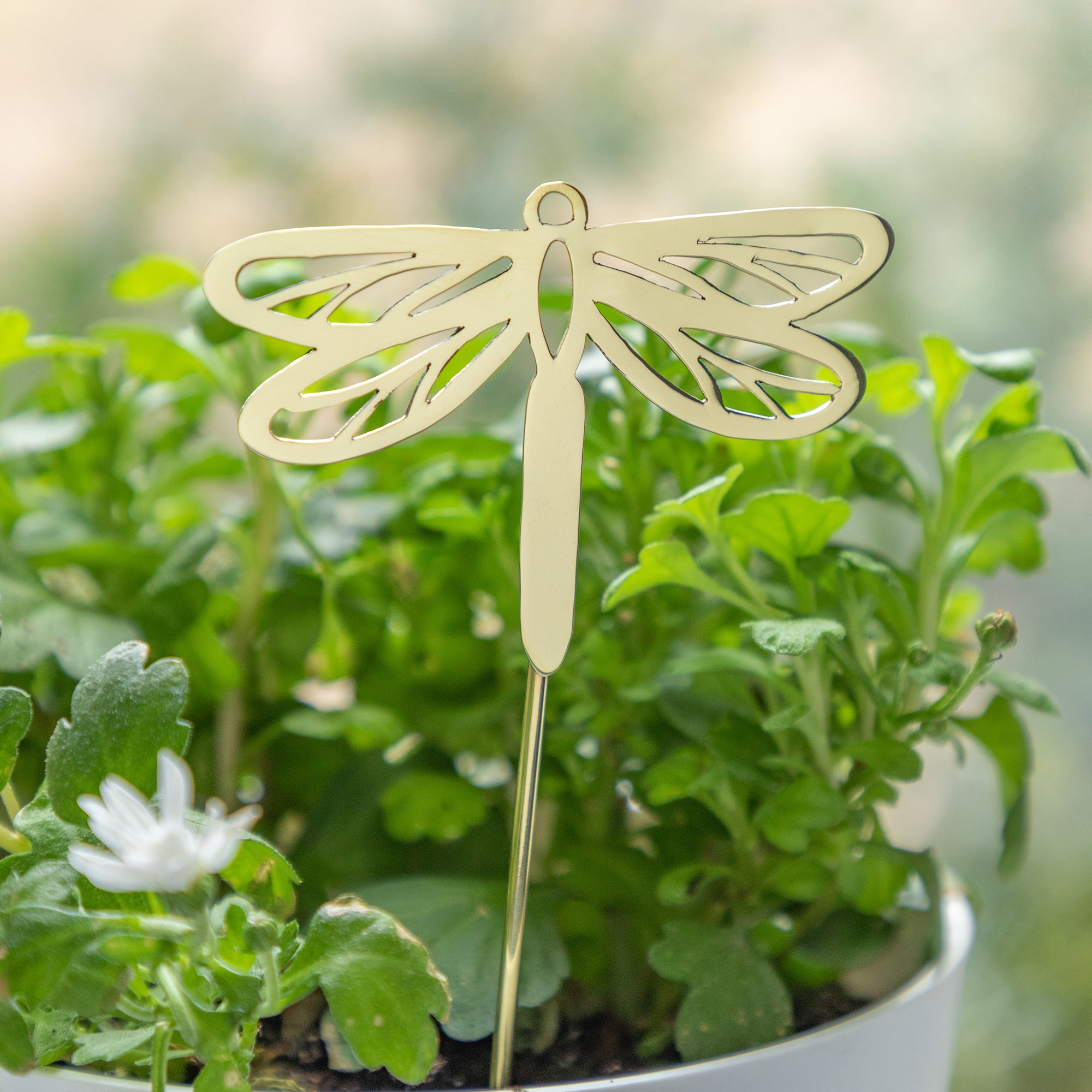 Fluttering Friends Garden Stake - Dragonfly