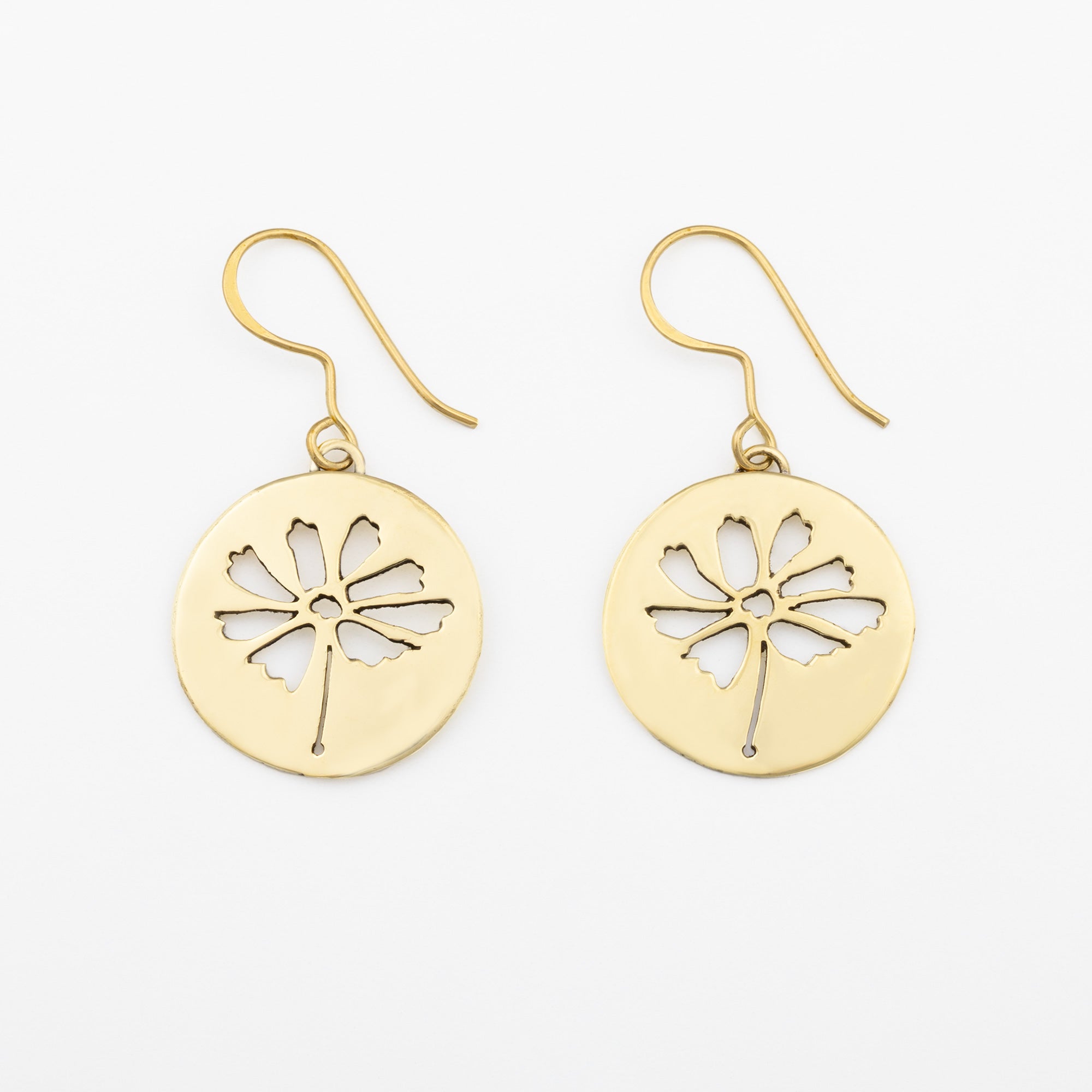 Birth Month Flower Earrings - October - Cosmos