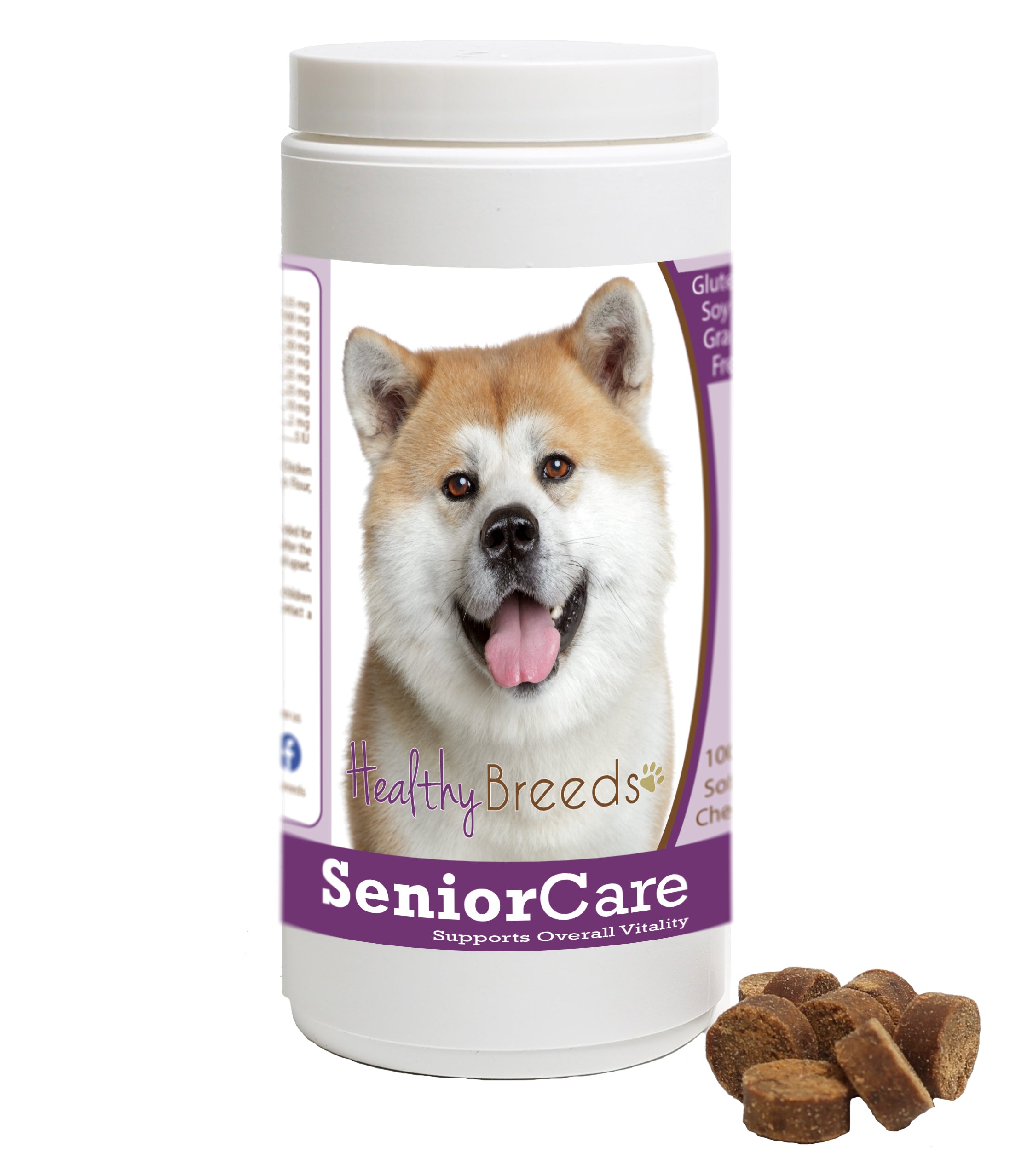 Healthy Breeds Senior Dog Care Soft Chews - Akita
