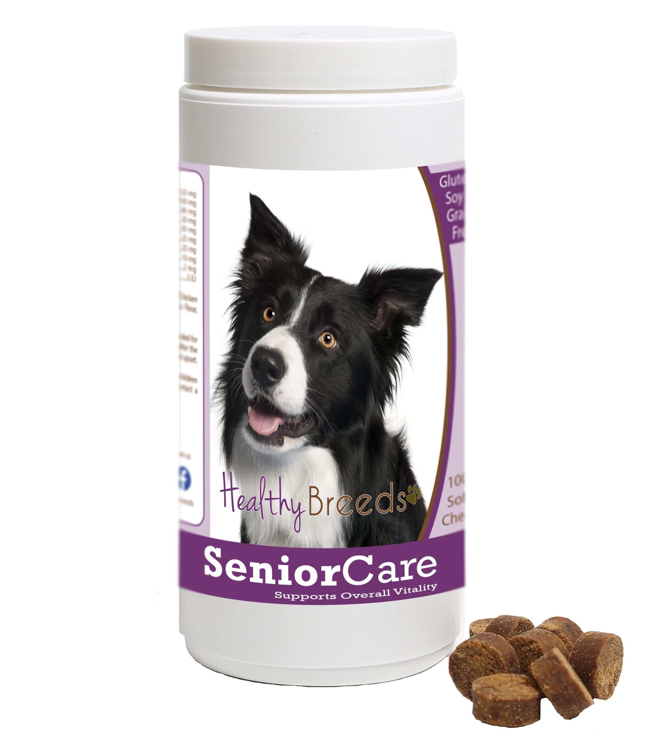 Healthy Breeds Senior Dog Care Soft Chews - Border Collie