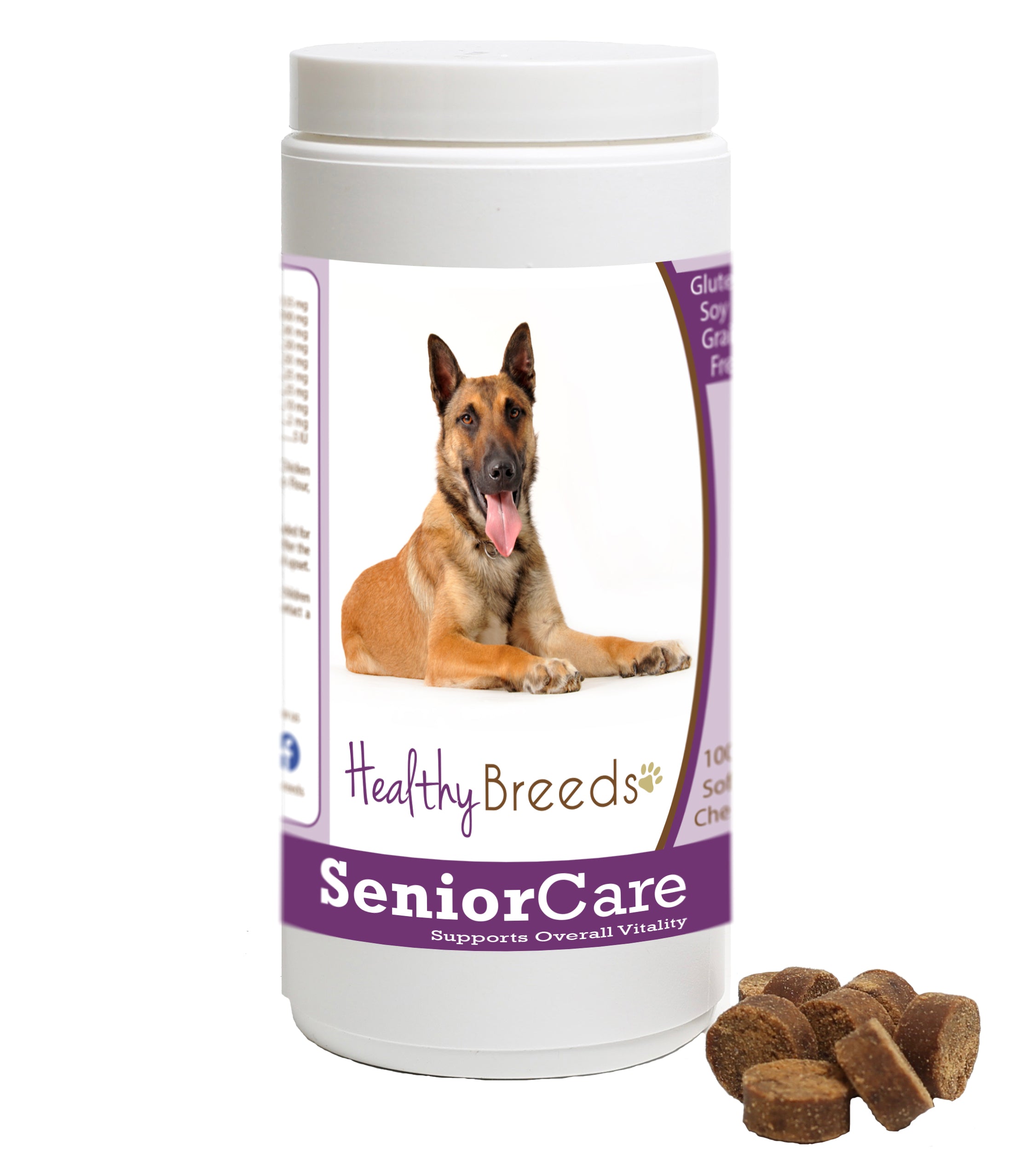Healthy Breeds Senior Dog Care Soft Chews - Belgian Malinois