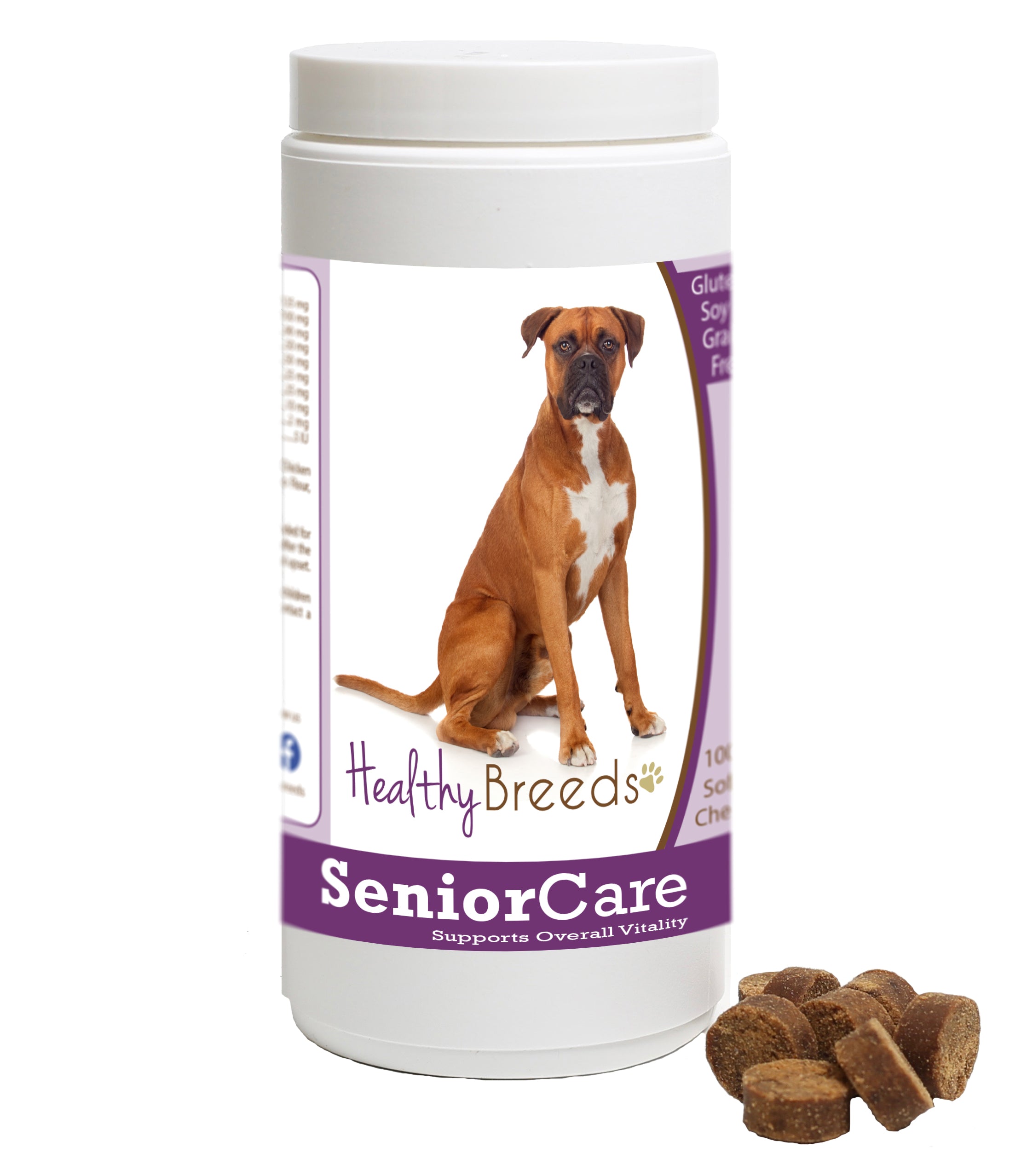 Healthy Breeds Senior Dog Care Soft Chews - Boxer