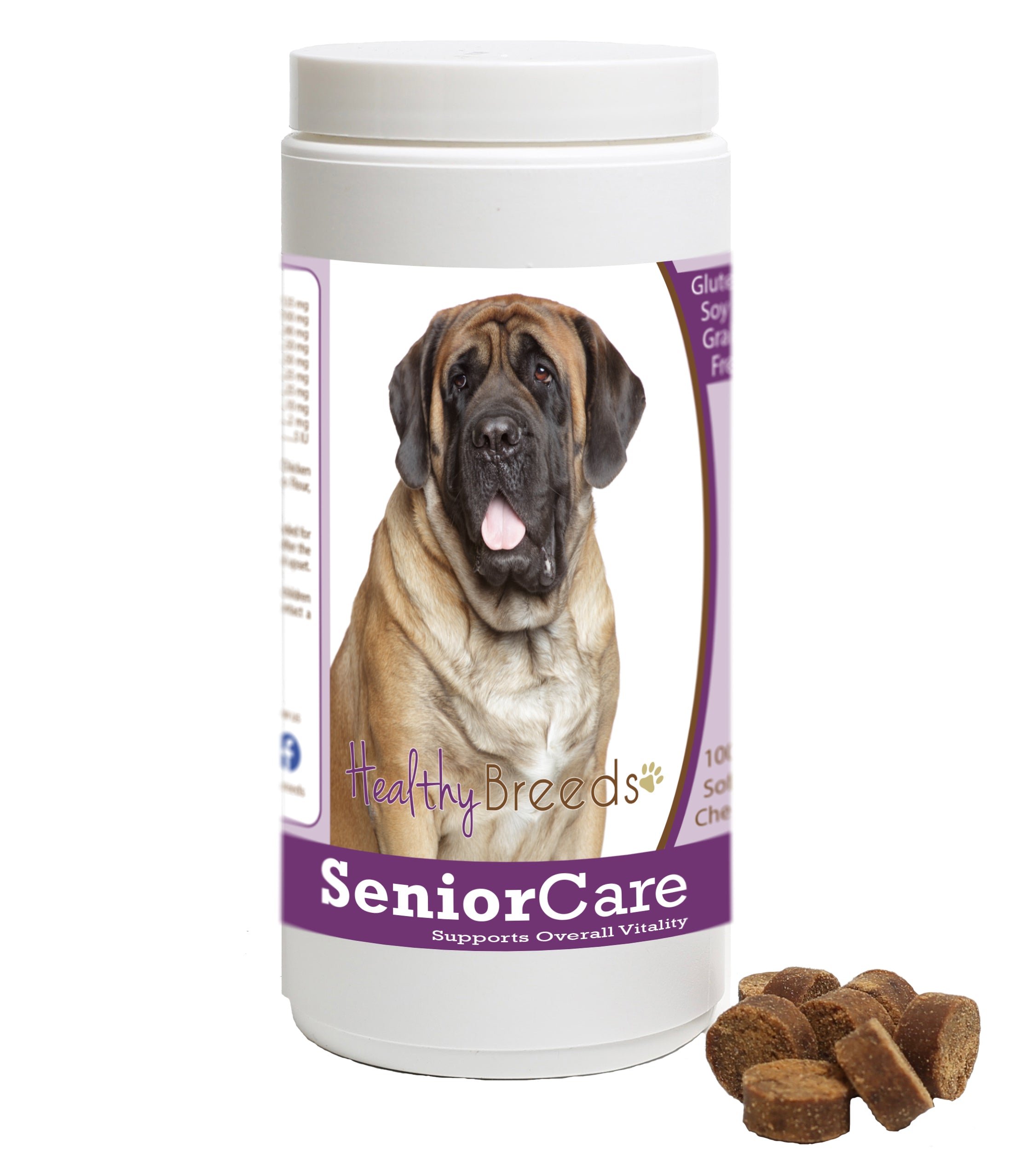 Healthy Breeds Senior Dog Care Soft Chews - Mastiff