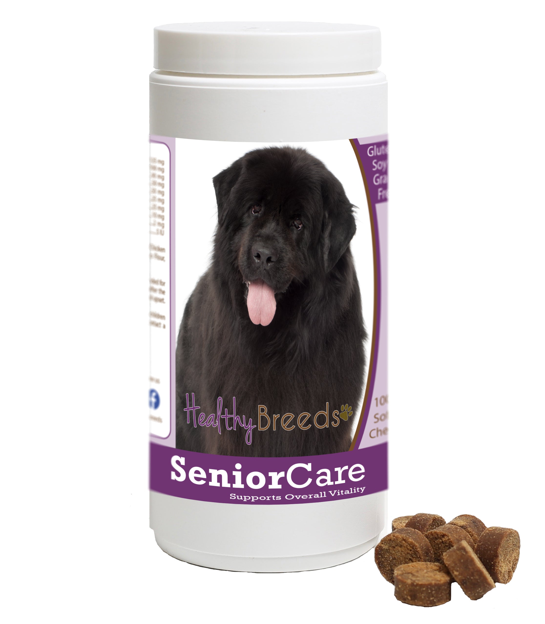 Healthy Breeds Senior Dog Care Soft Chews - Newfoundland
