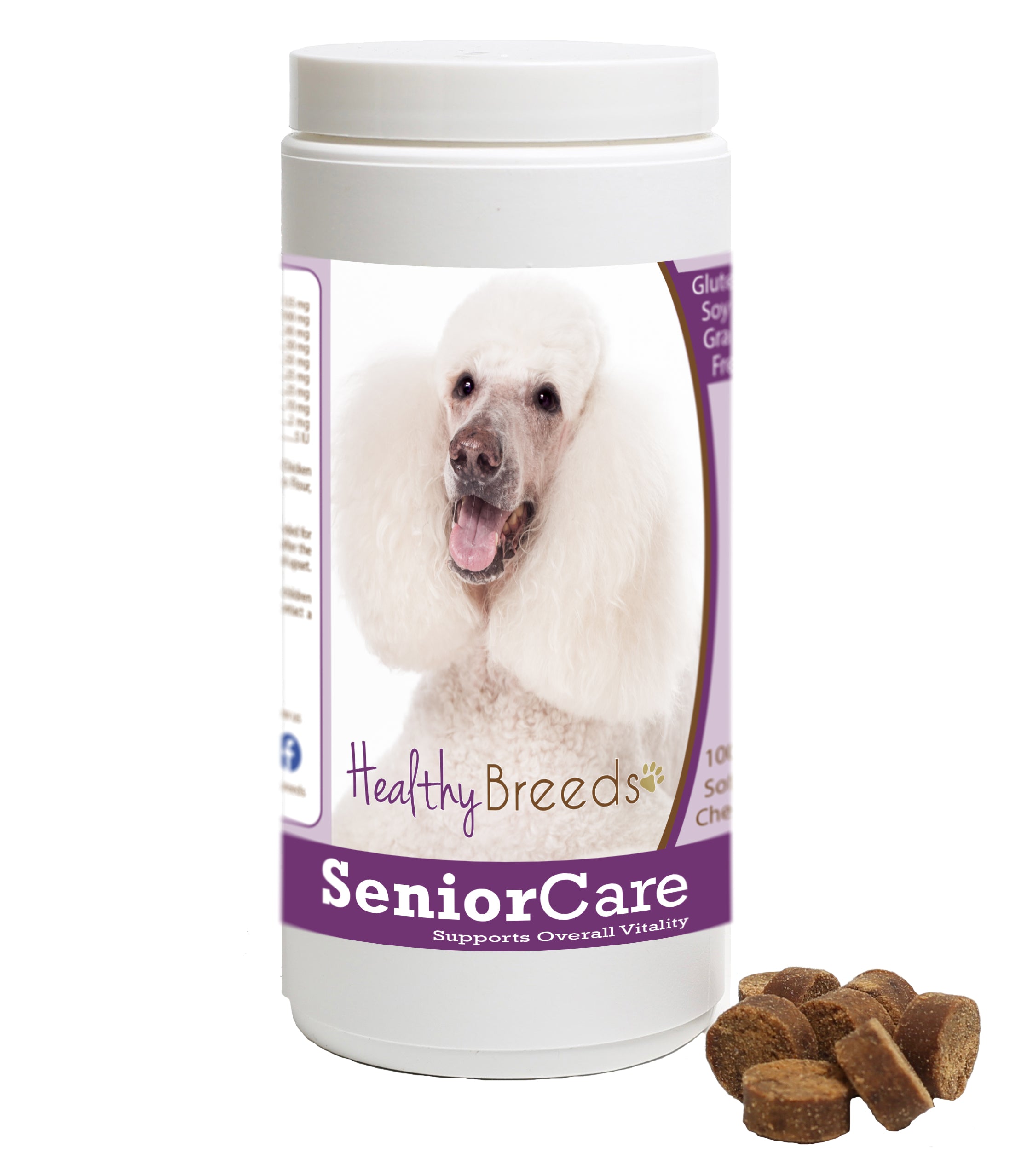 Healthy Breeds Senior Dog Care Soft Chews - Poodle
