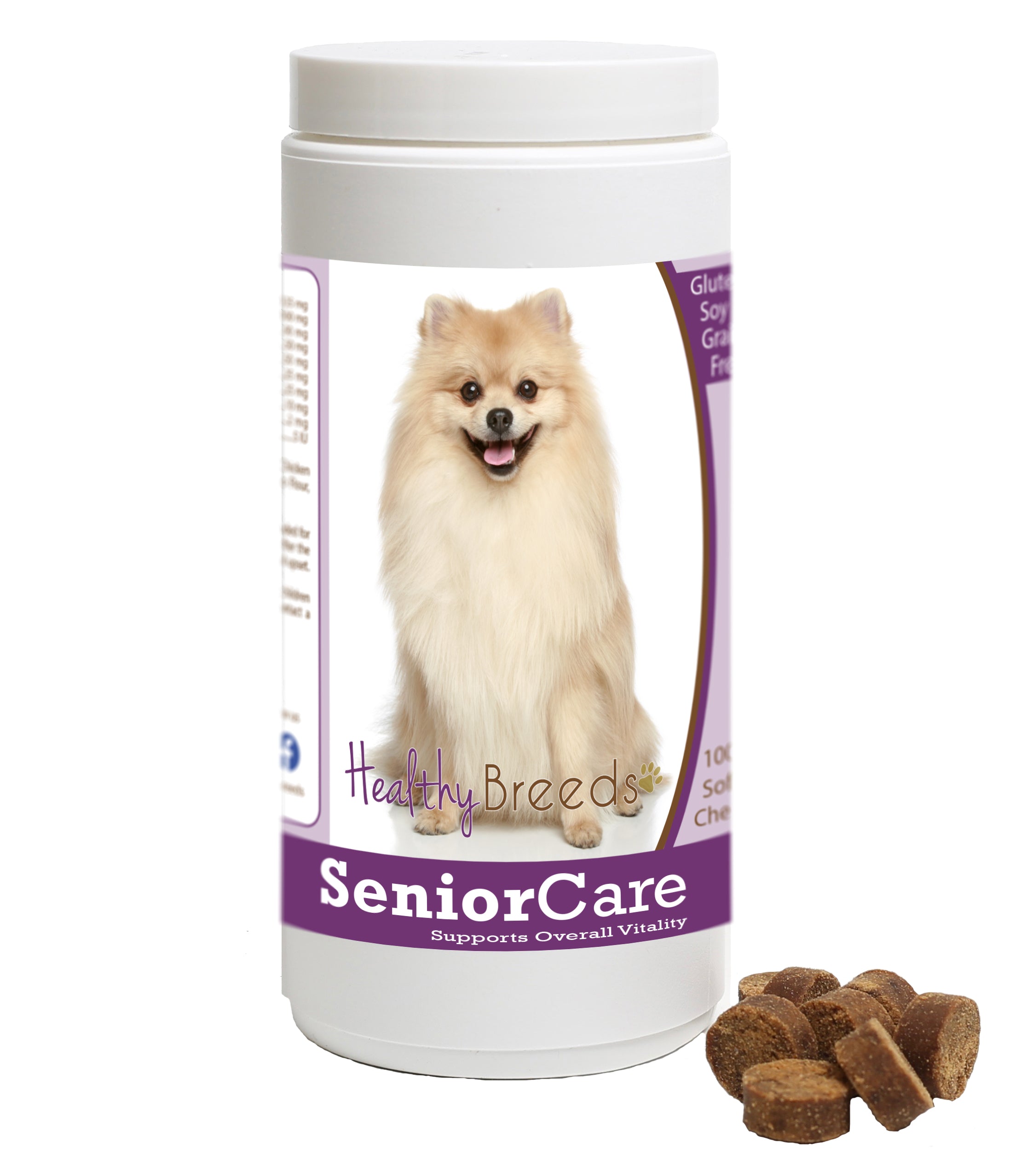 Healthy Breeds Senior Dog Care Soft Chews - Pomeranian