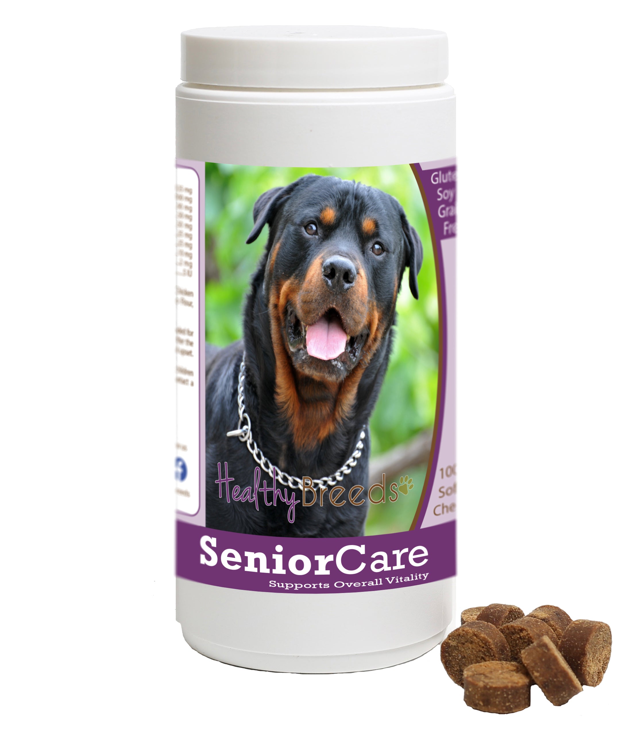 Healthy Breeds Senior Dog Care Soft Chews - Rottweiler