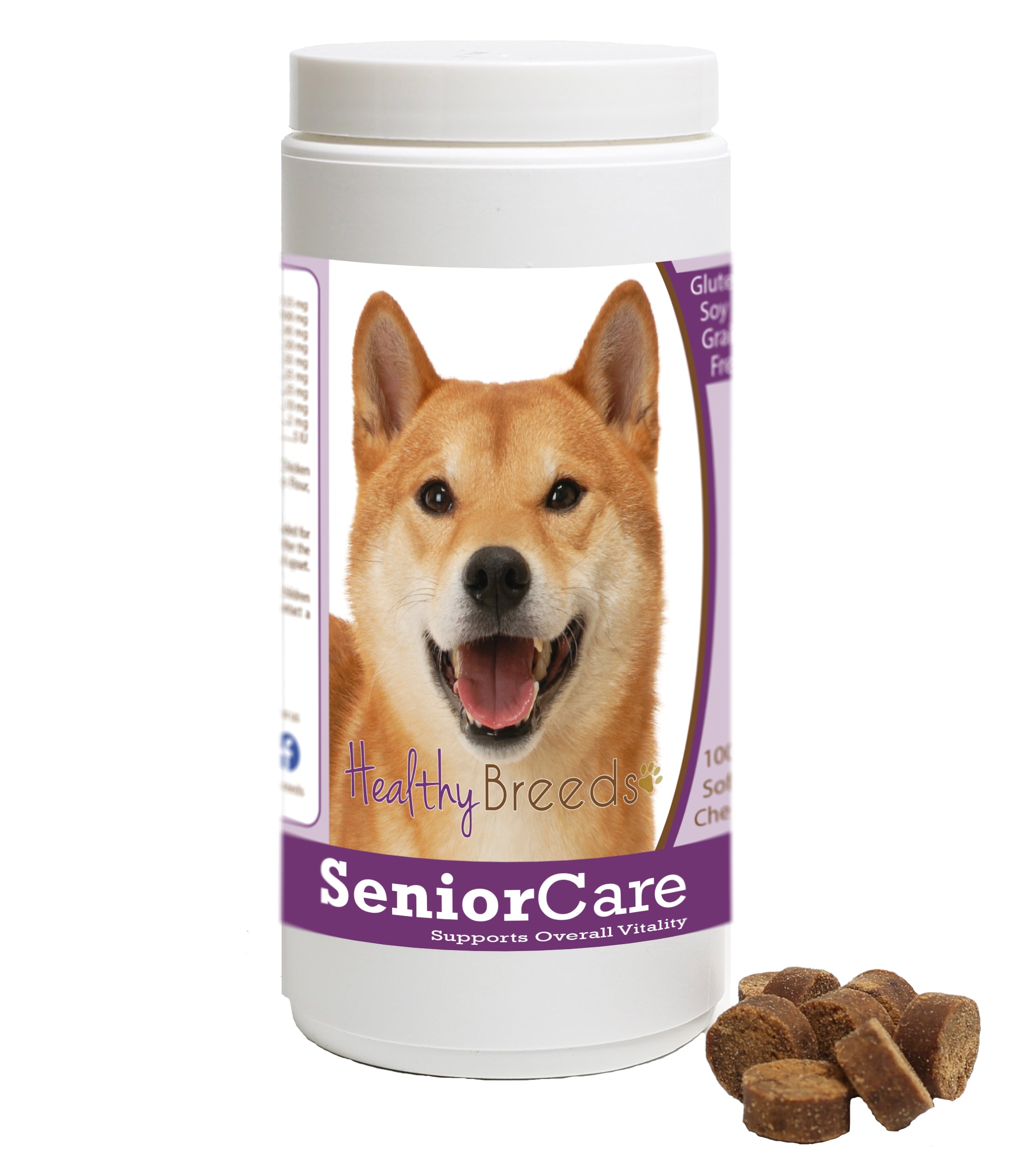Healthy Breeds Senior Dog Care Soft Chews - Shiba Inu