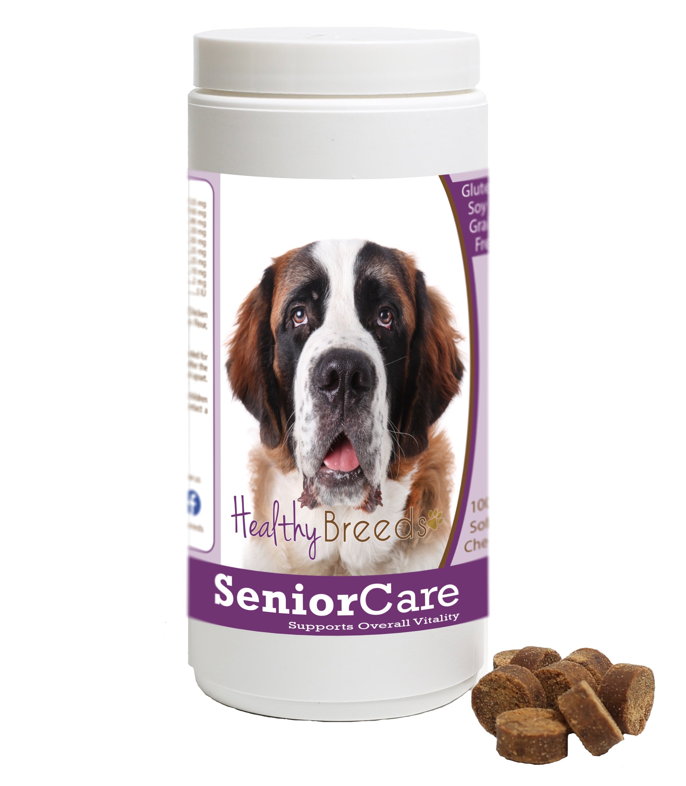 Healthy Breeds Senior Dog Care Soft Chews - Saint Bernard