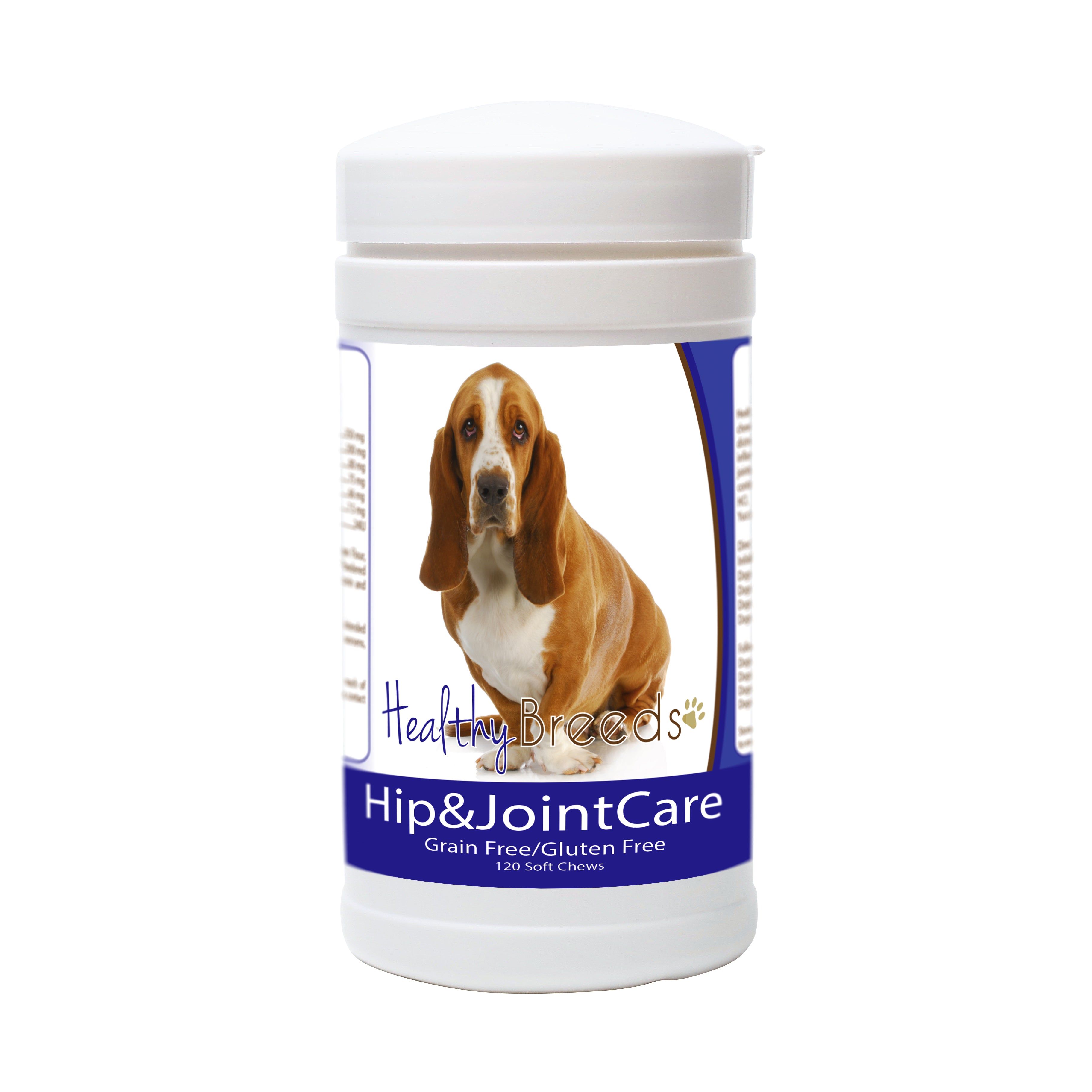 Healthy Breeds Hip & Joint Care Soft Chews - Basset Hound