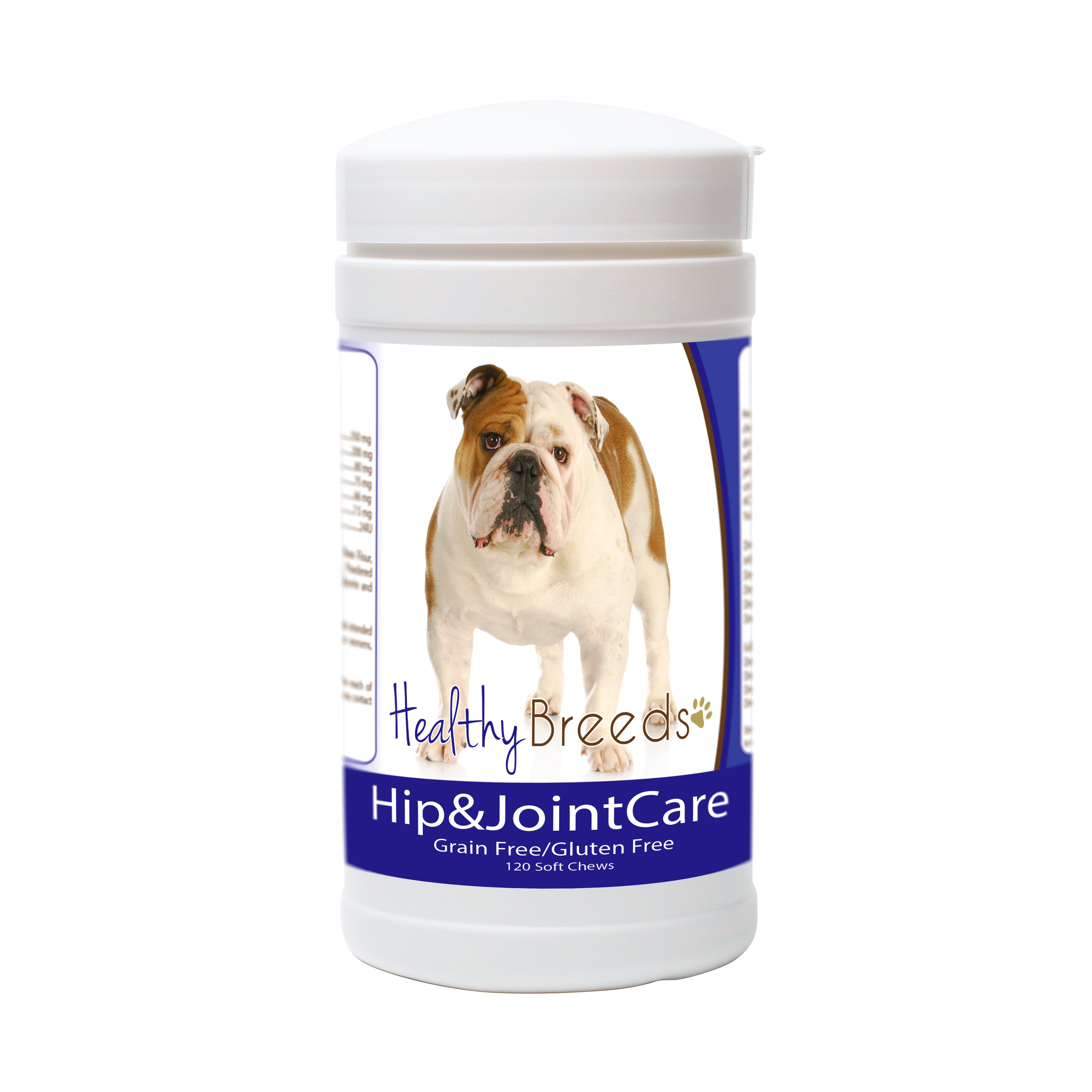 Healthy Breeds Hip & Joint Care Soft Chews - Bulldog
