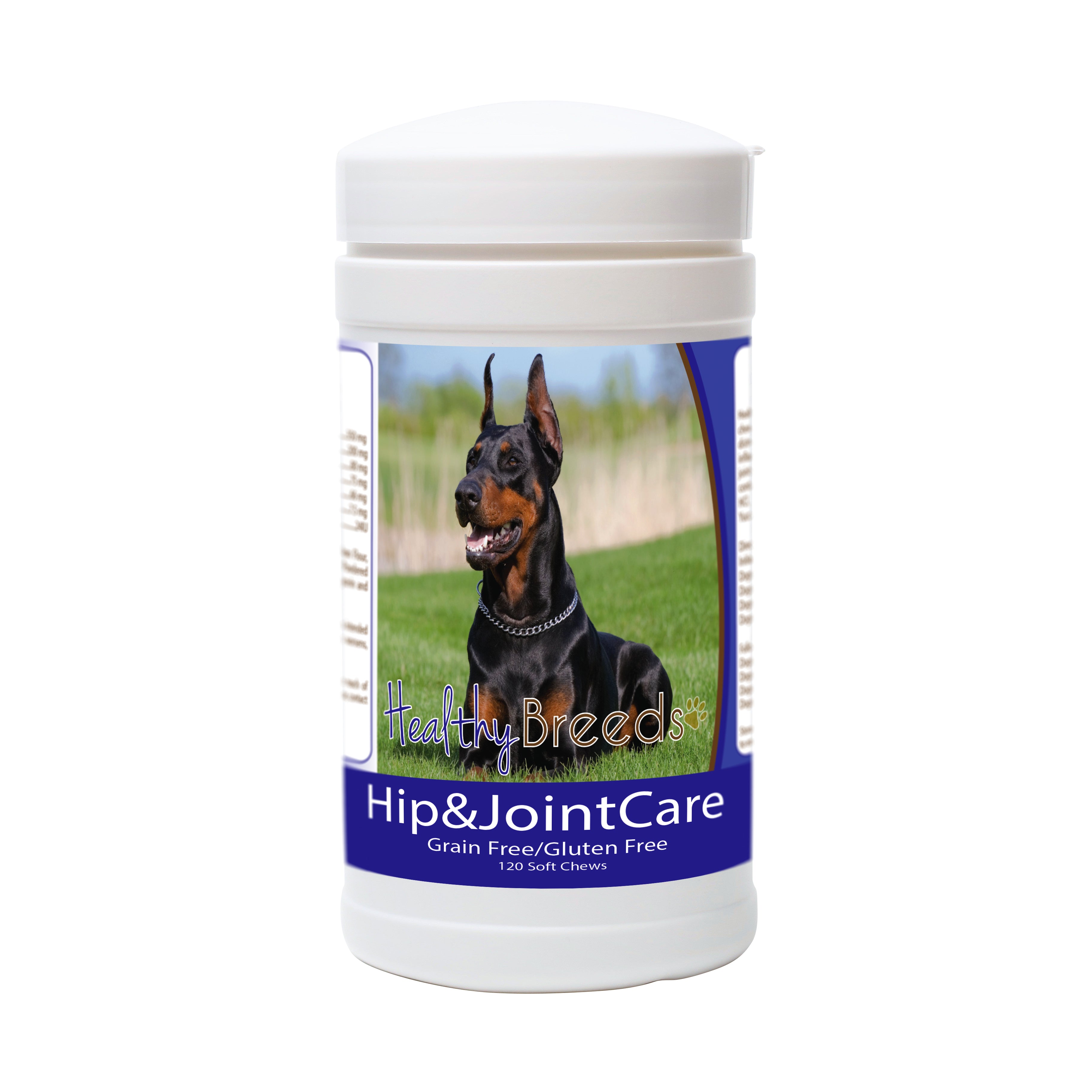 Healthy Breeds Hip & Joint Care Soft Chews - Doberman Pinscher