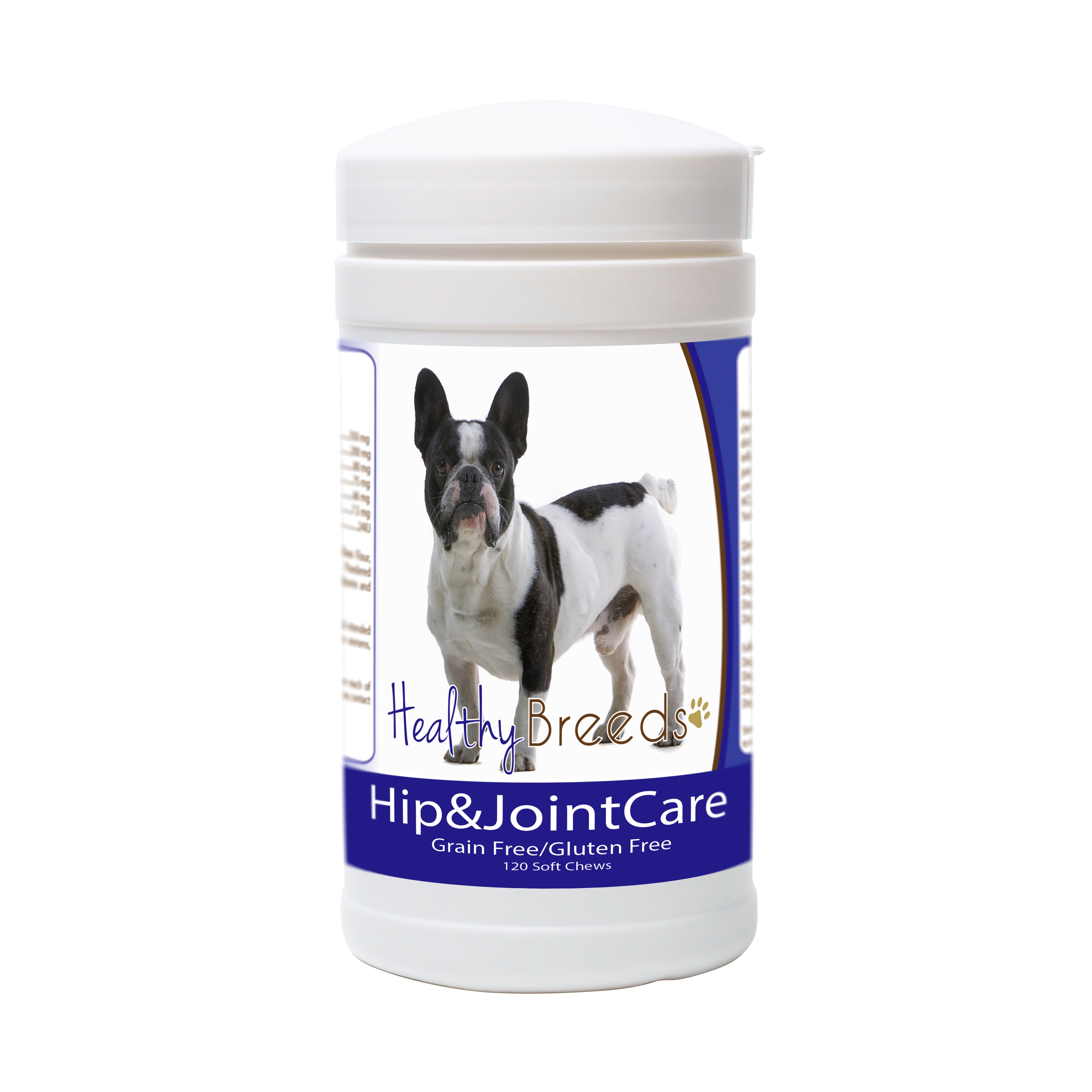 Healthy Breeds Hip & Joint Care Soft Chews - French Bulldog