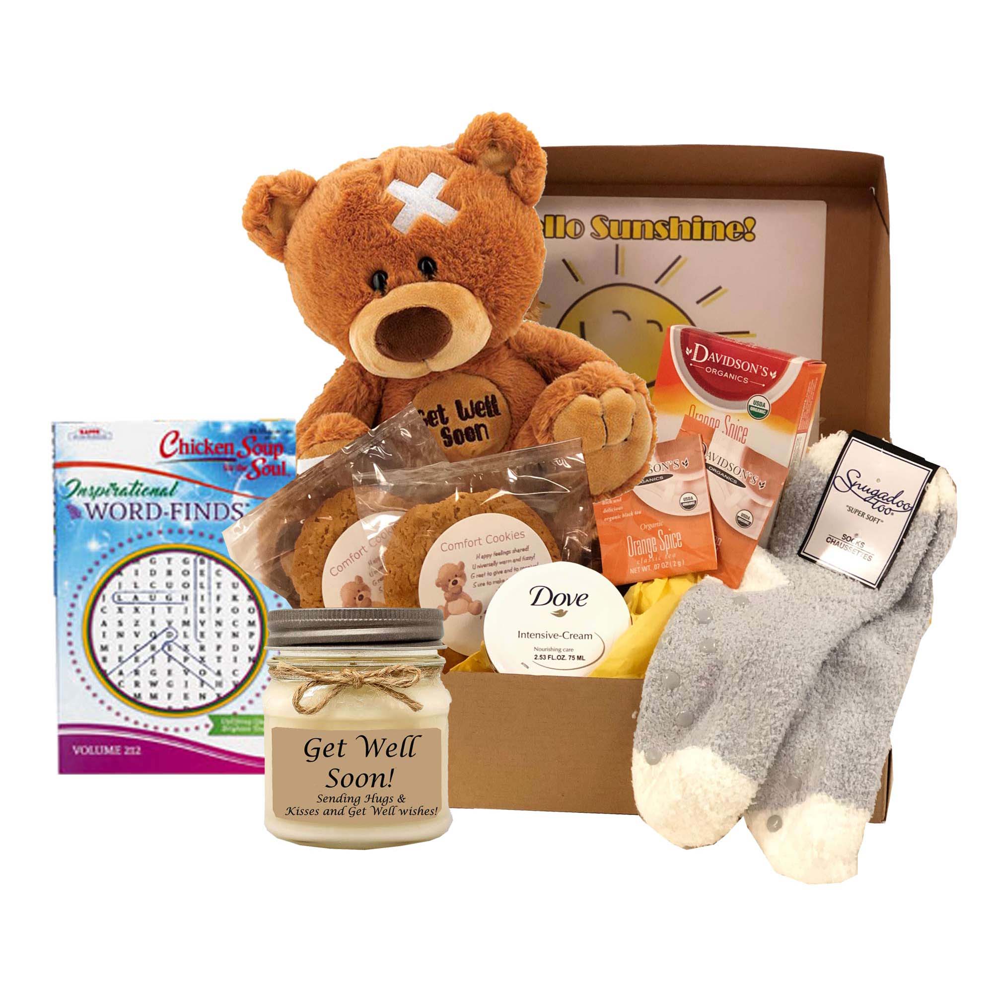 Gift Baskets Get Well Gift Of Sunshine Care Package