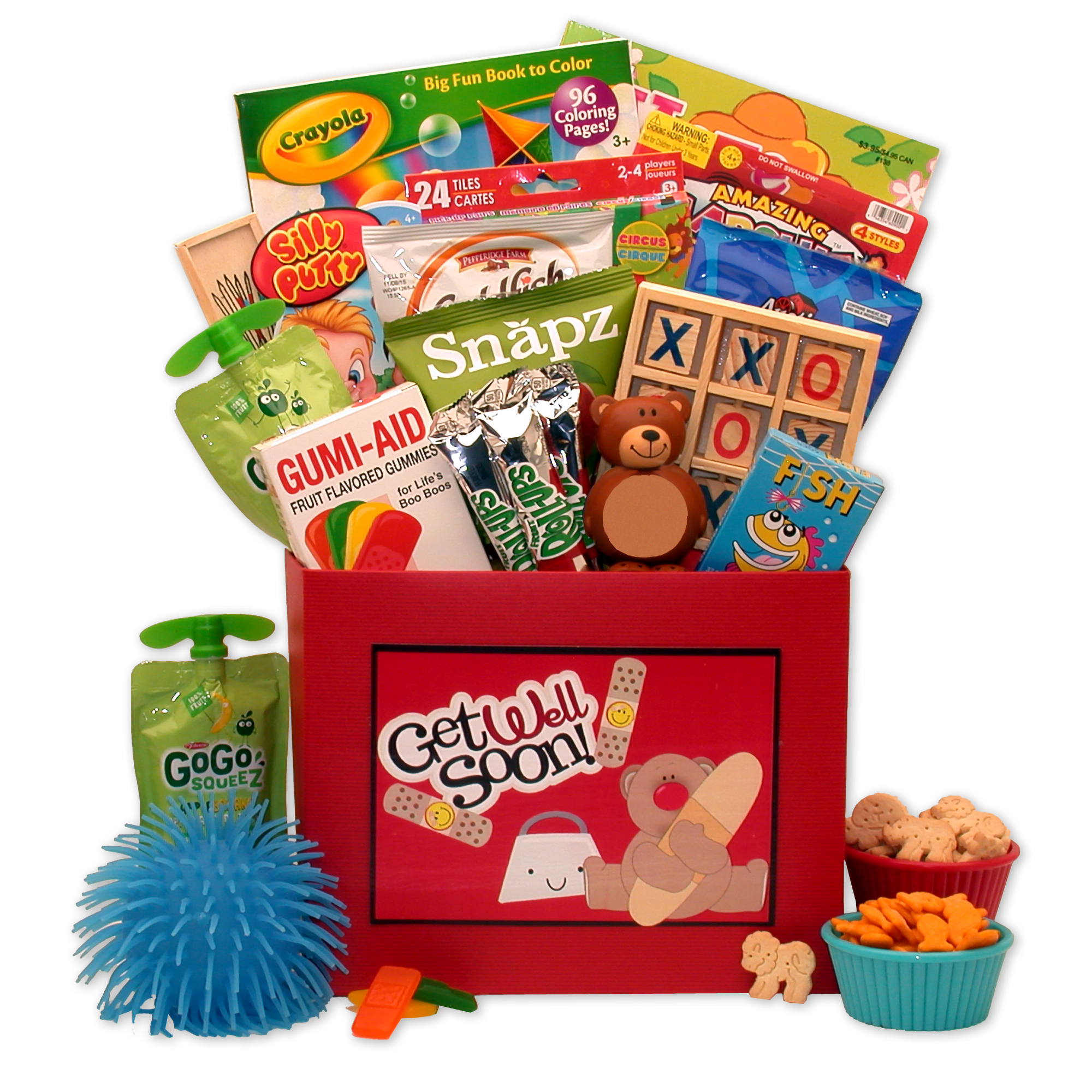 Gift Baskets Get Well Beary Soon Get Well Gift Box For Kids