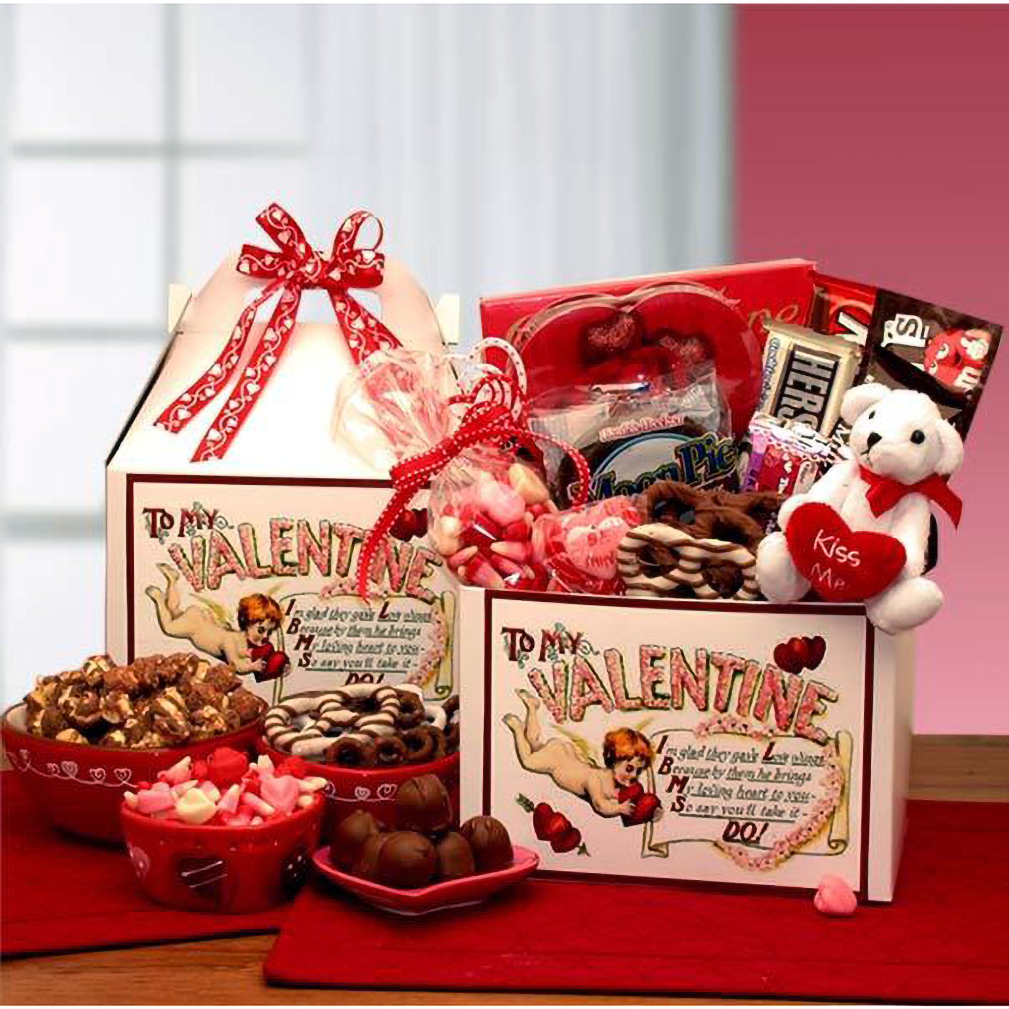 Gift Baskets Love Notes To My Valentine Care Package