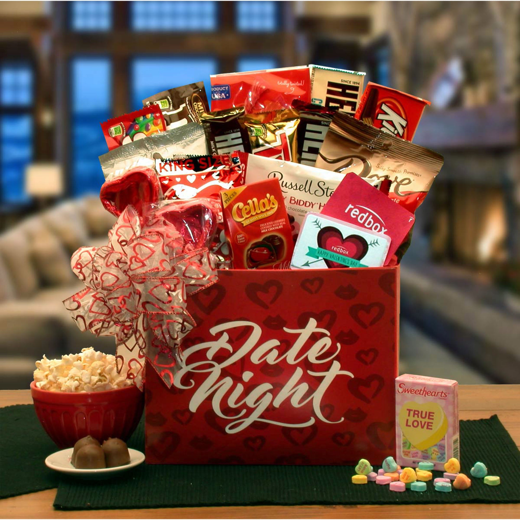 Gift Baskets Date Night Valentine Gift Box