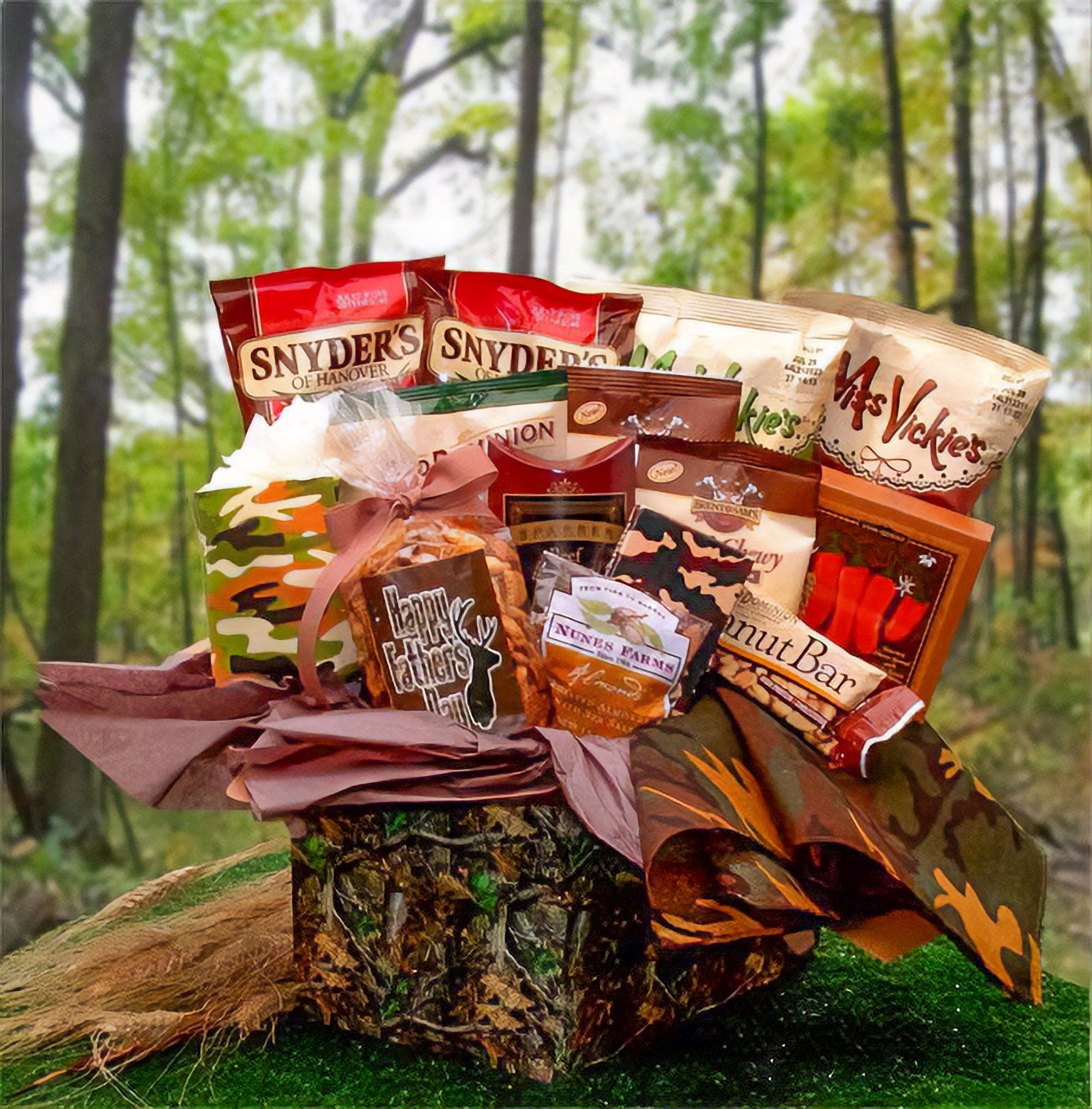 Gift Baskets Camo Man Care Package