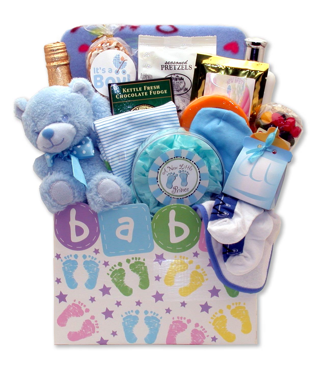 New Baby Celebration Gift Box - Blue